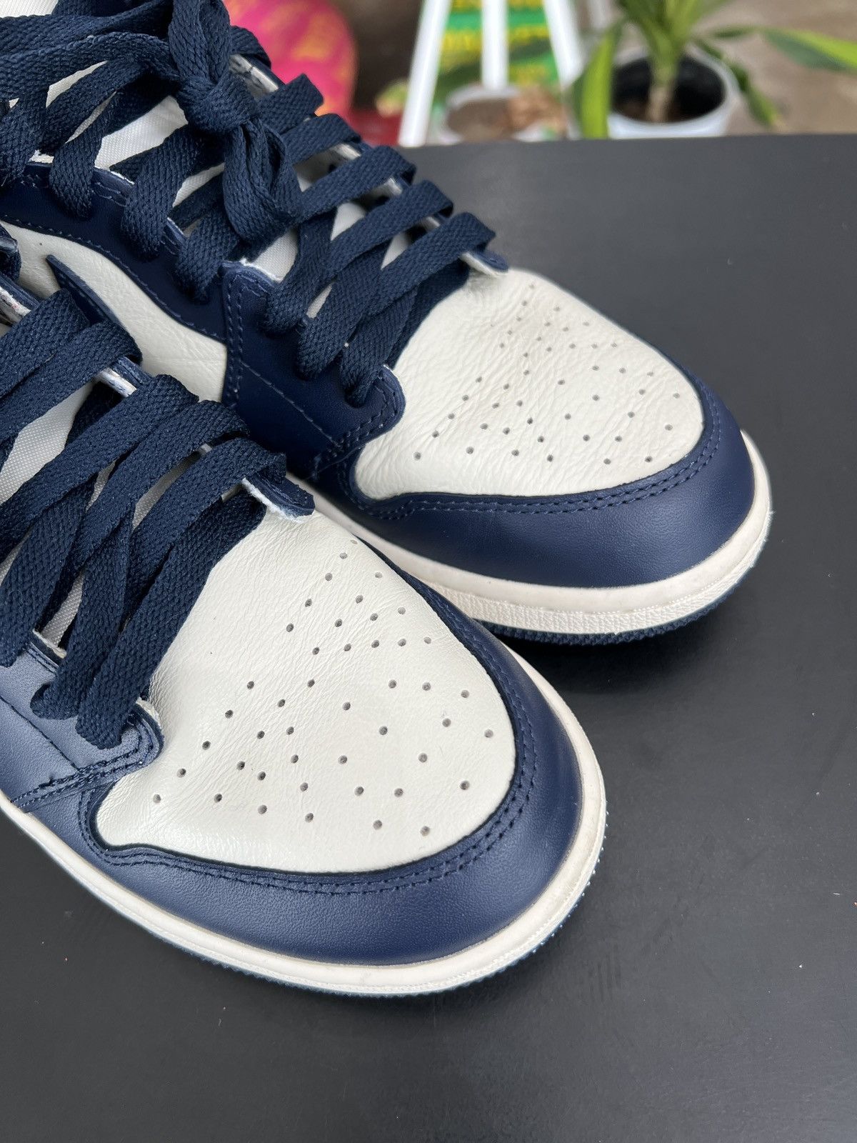 Jordan Brand × Nike Air Jordan 1 Obsidian Sz. 6.5Y (2019) Size US 6.5 / EU 39-40 - 7 Thumbnail