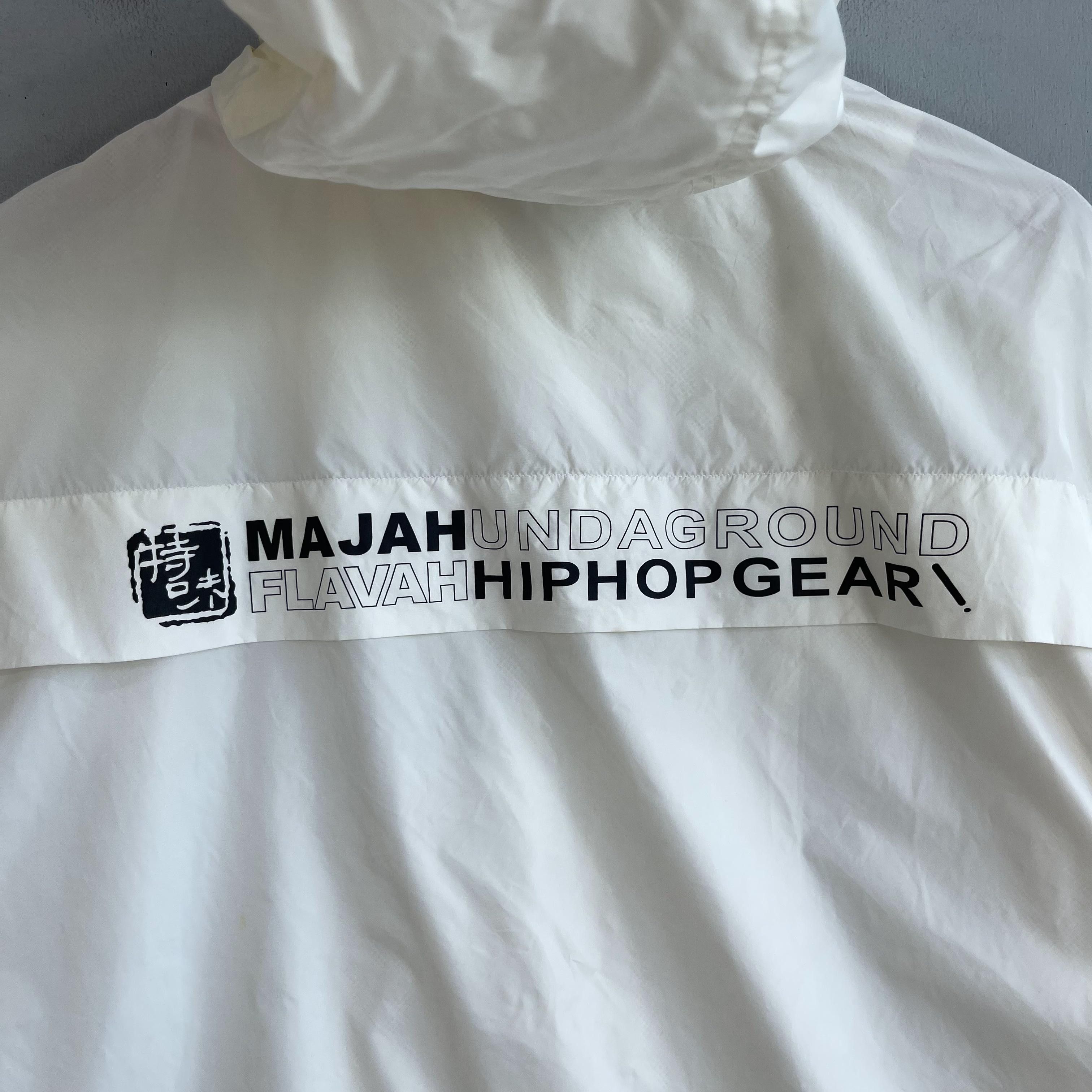 Japanese Brand MAJAH FLAVAH Hip Hop Windbreaker Short Sleeve Jacket Size US M / EU 48-50 / 2 - 3 Thumbnail