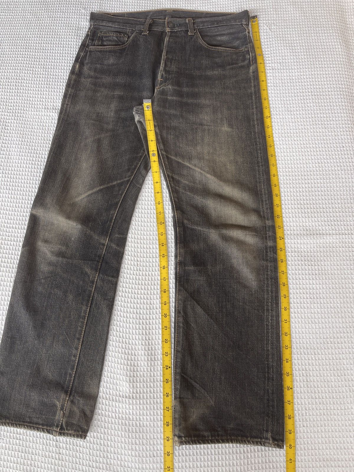 Denime Rare🔥Vintage Denime Japan Selvedge Jeans Size US 33 - 15 Thumbnail
