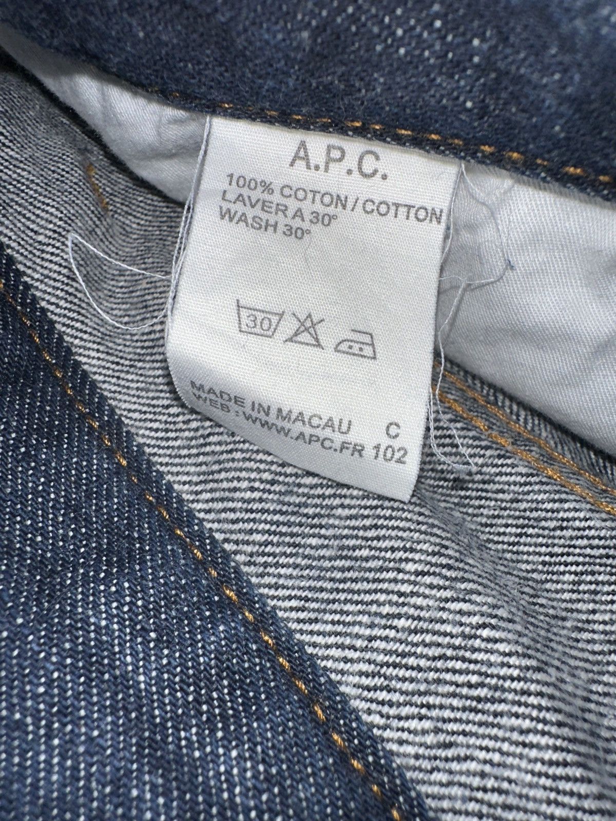 A.P.C. A.P.C Rue De Fleurus Paris Denim Size US 30 / EU 46 - 4 Thumbnail