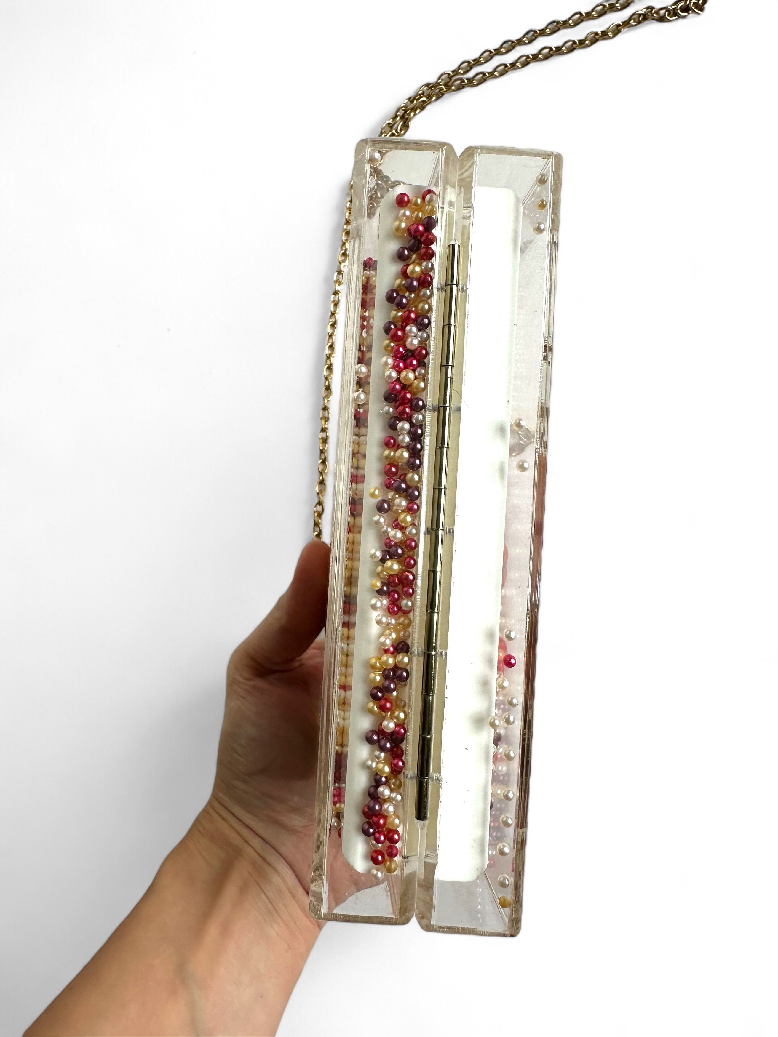 Other Lovely Beads Inside Shoulder Bag Clutch Size ONE SIZE - 4 Thumbnail