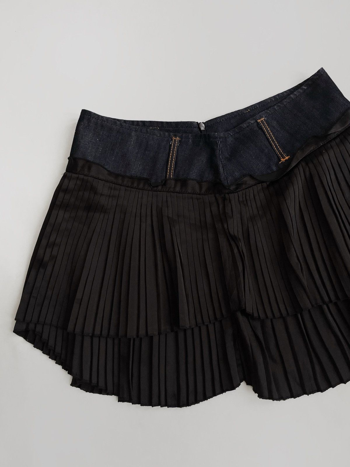 20471120 × Vintage Vintage Yes Miss Avant-grade mini skirt 2000s Size 26" / US 2 / IT 38 - 3 Thumbnail