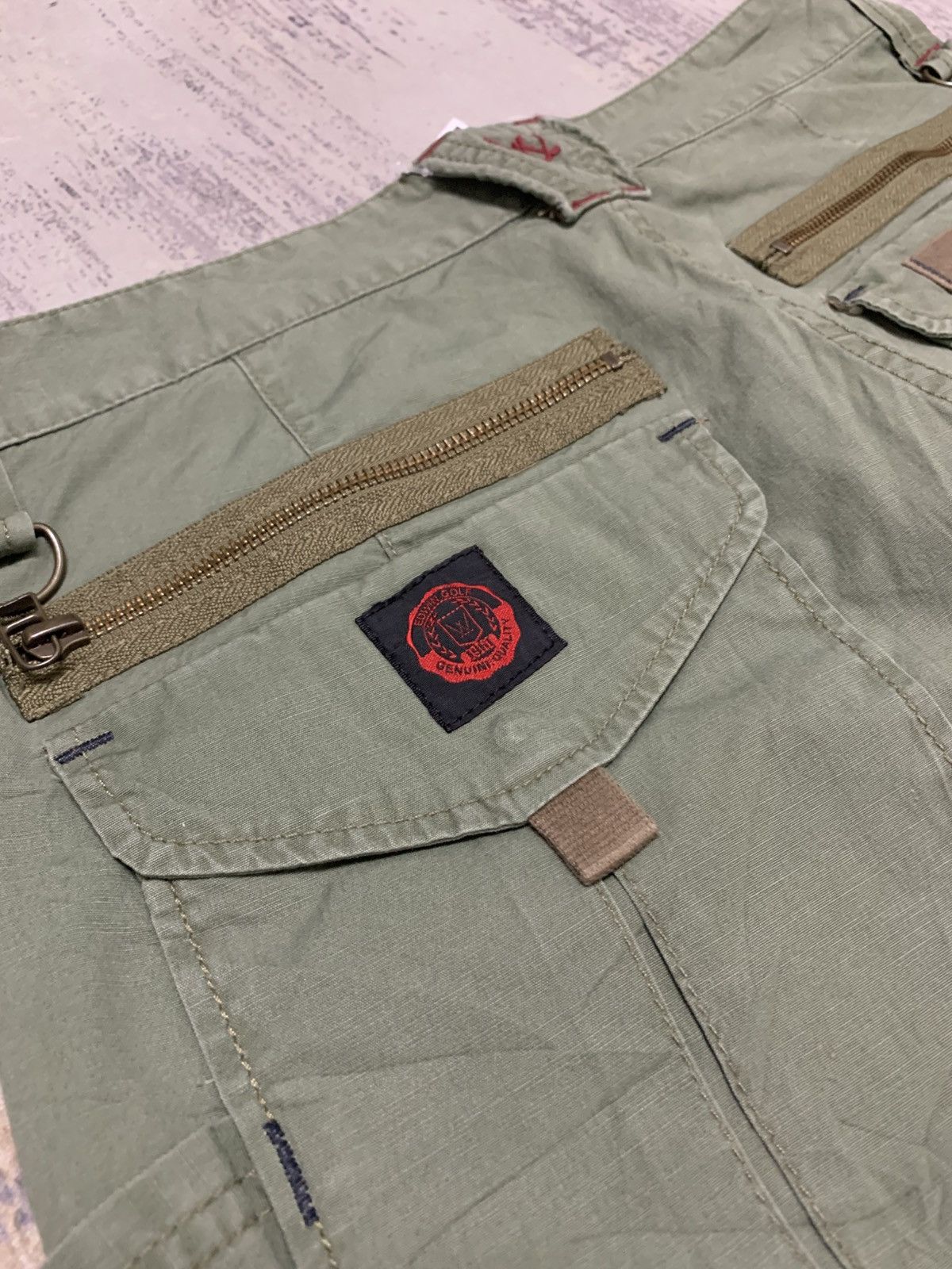 Japanese Brand EDWIN Golf Multipocket OG Cargo Pant Size US 32 / EU 48 - 13 Thumbnail