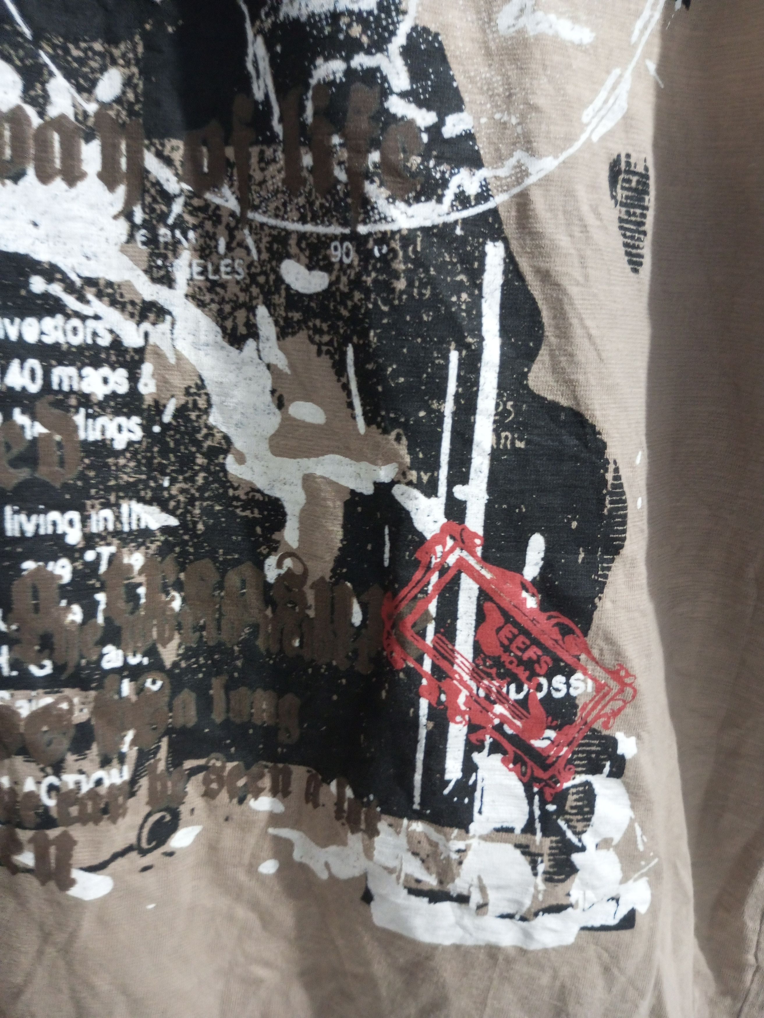 20471120 Y2k japan pract poem double layer long sleeve t shirt Size US XXL / EU 58 / 5 - 8 Thumbnail