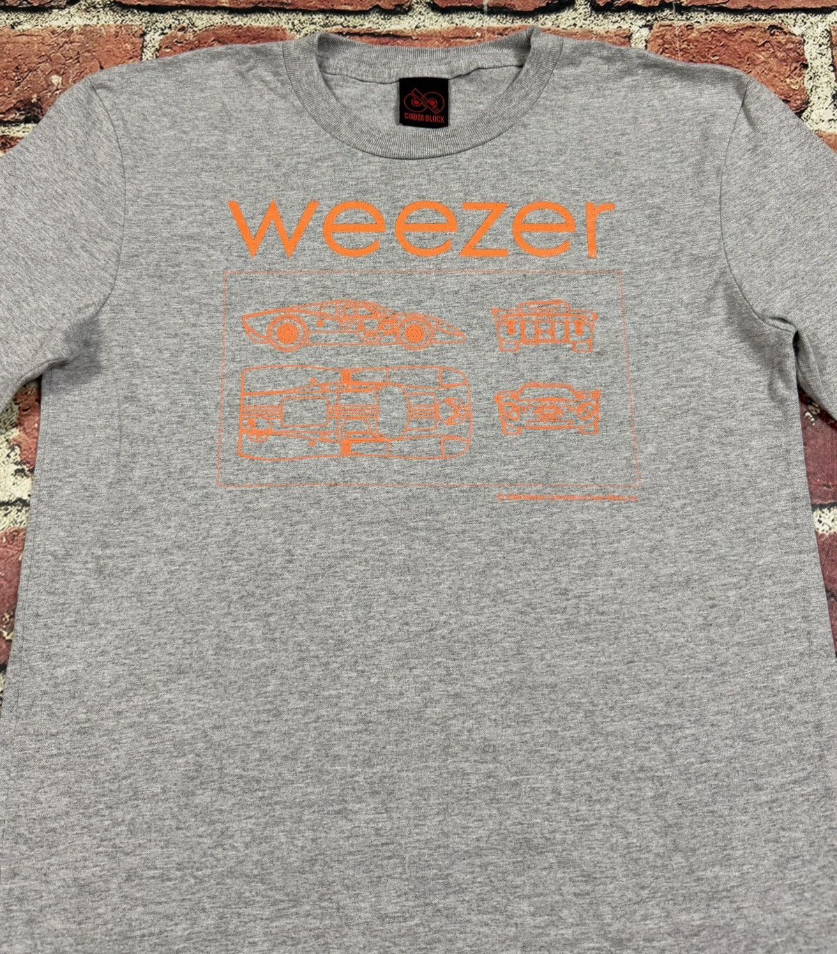 Band Tees Vintage Weezer Race Car 2006 Band T-Shirt Long Sleeve Size S / US 4 / IT 40 - 4 Thumbnail