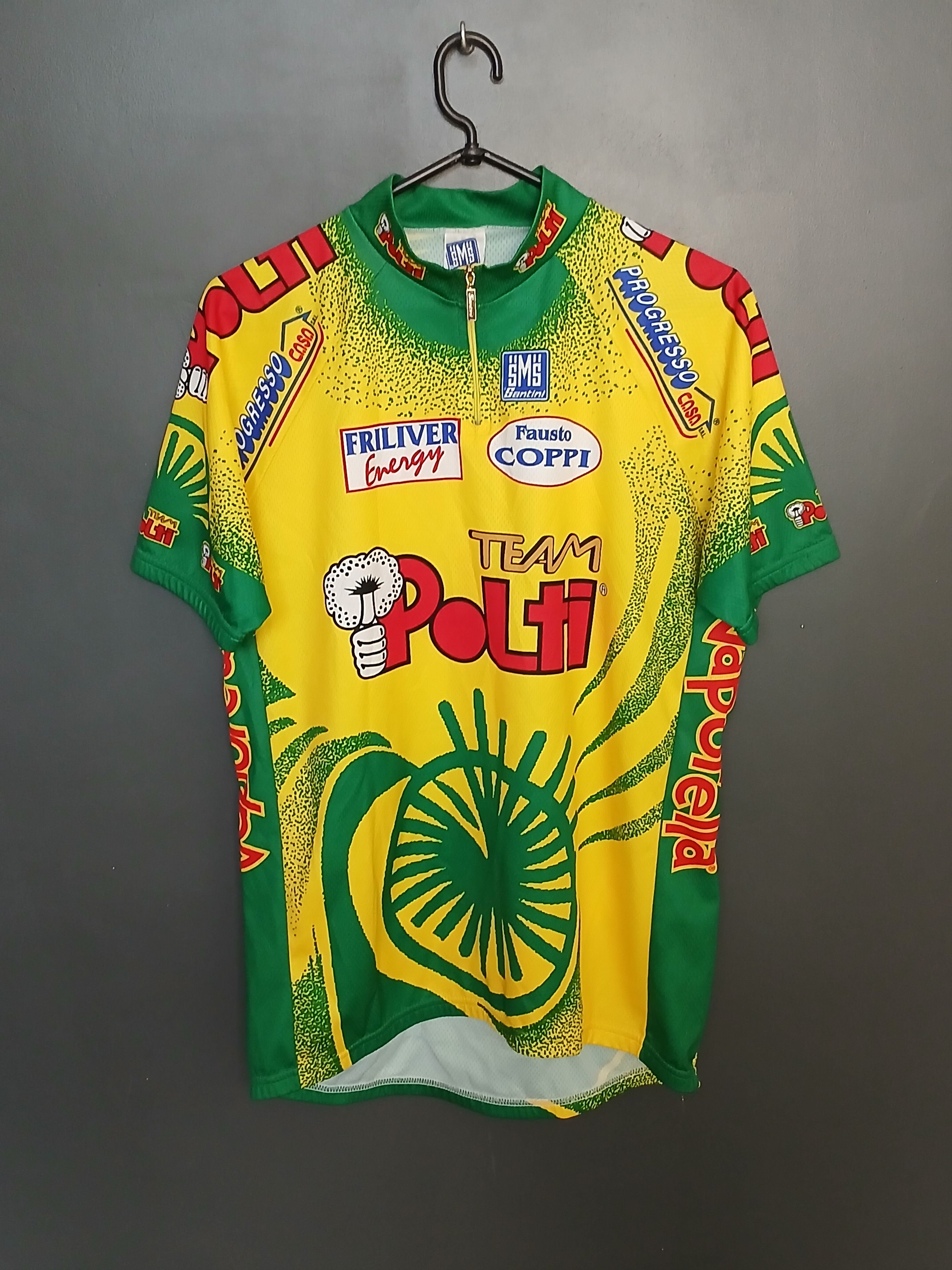 Bicycle Vintage Polti Team Bicycle Cycling Jersey Size US XXL / EU 58 / 5 - 1 Thumbnail