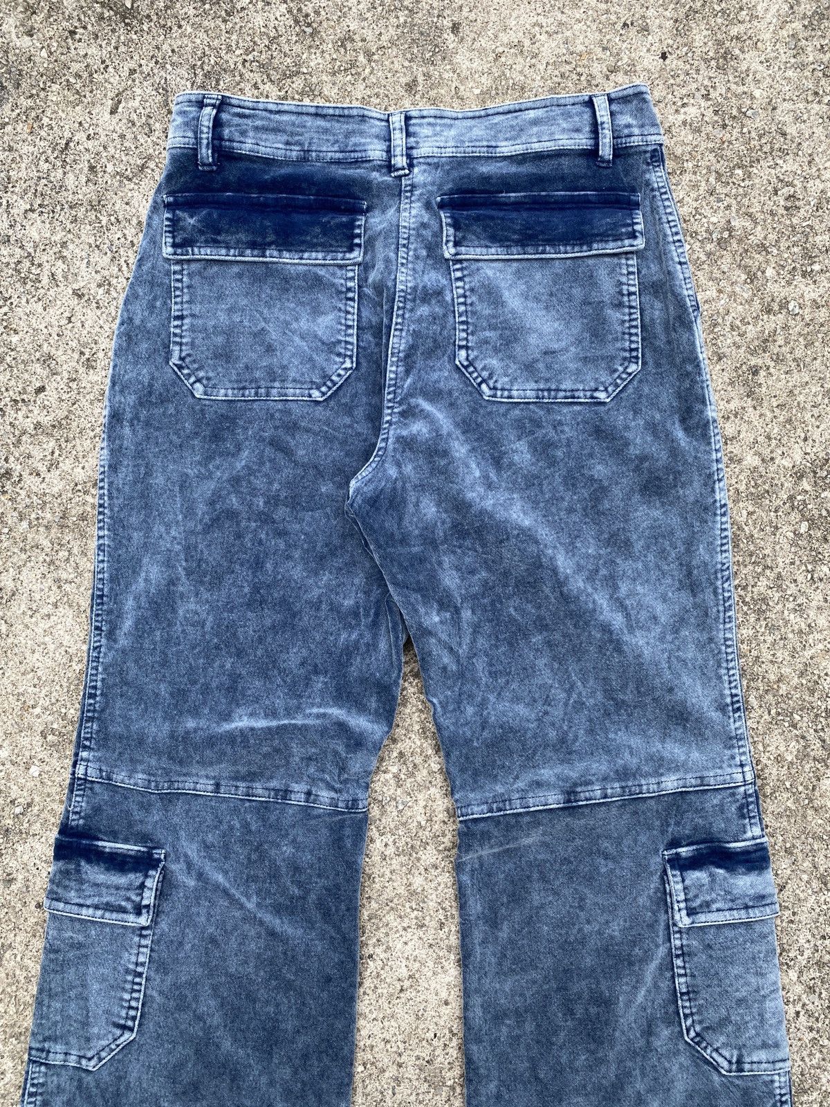 Japanese Brand × Otto 1990s - Otto Velvet Multipocket Flare Pant Size 28" / US 6 / IT 42 - 8 Thumbnail
