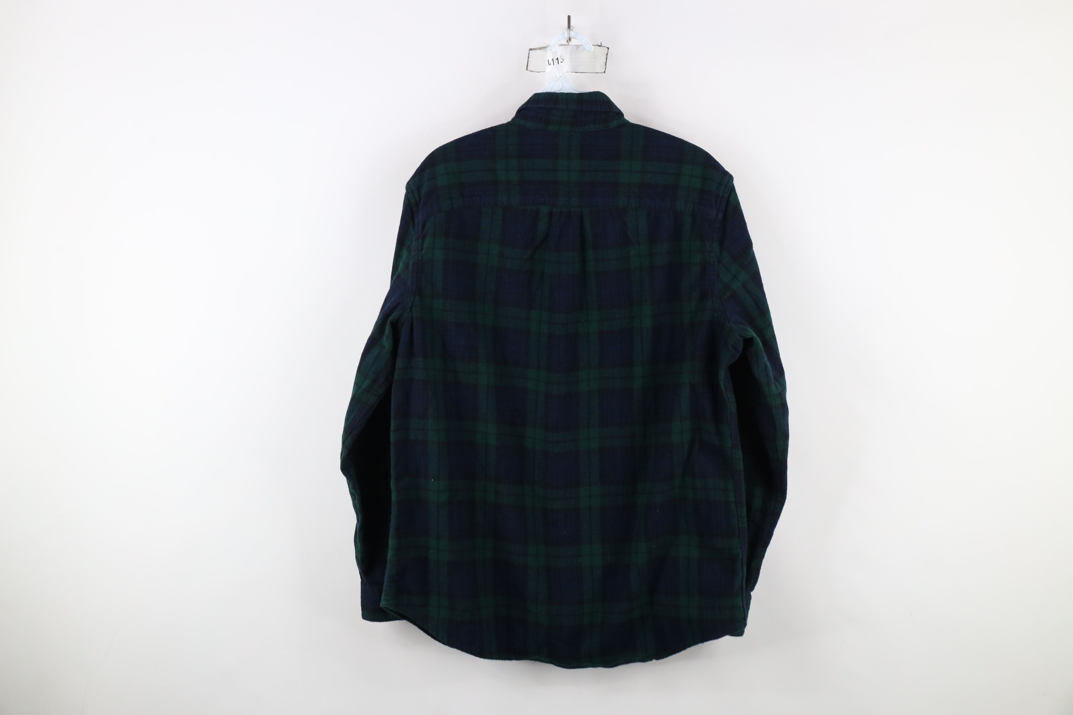 L.L. Bean × Vintage Vintage LL Bean Slightly Fitted Flannel Button Down Shirt Size US M / EU 48-50 / 2 - 7 Thumbnail