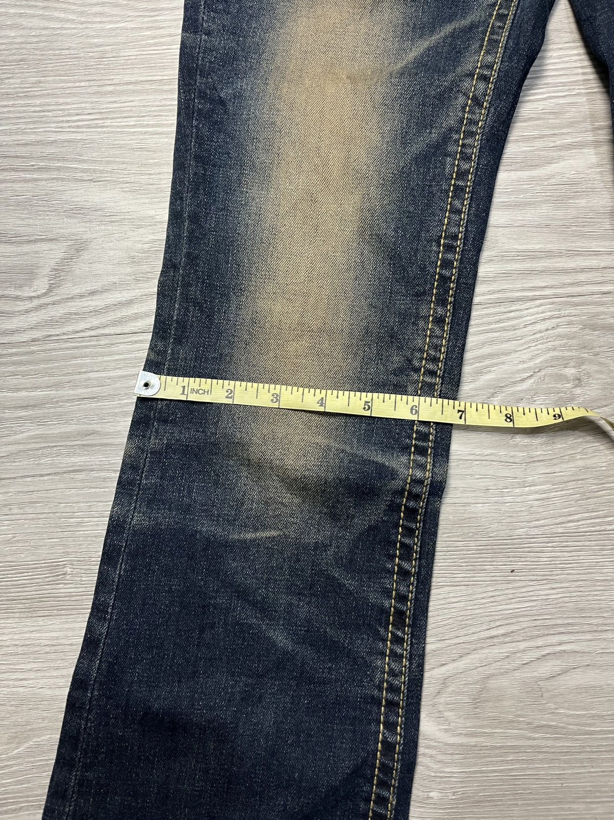 Hysteric Glamour Y2k Lolita ifsixwasnine Faded Flare Jeans Size 30" / US 8 / IT 44 - 11 Thumbnail