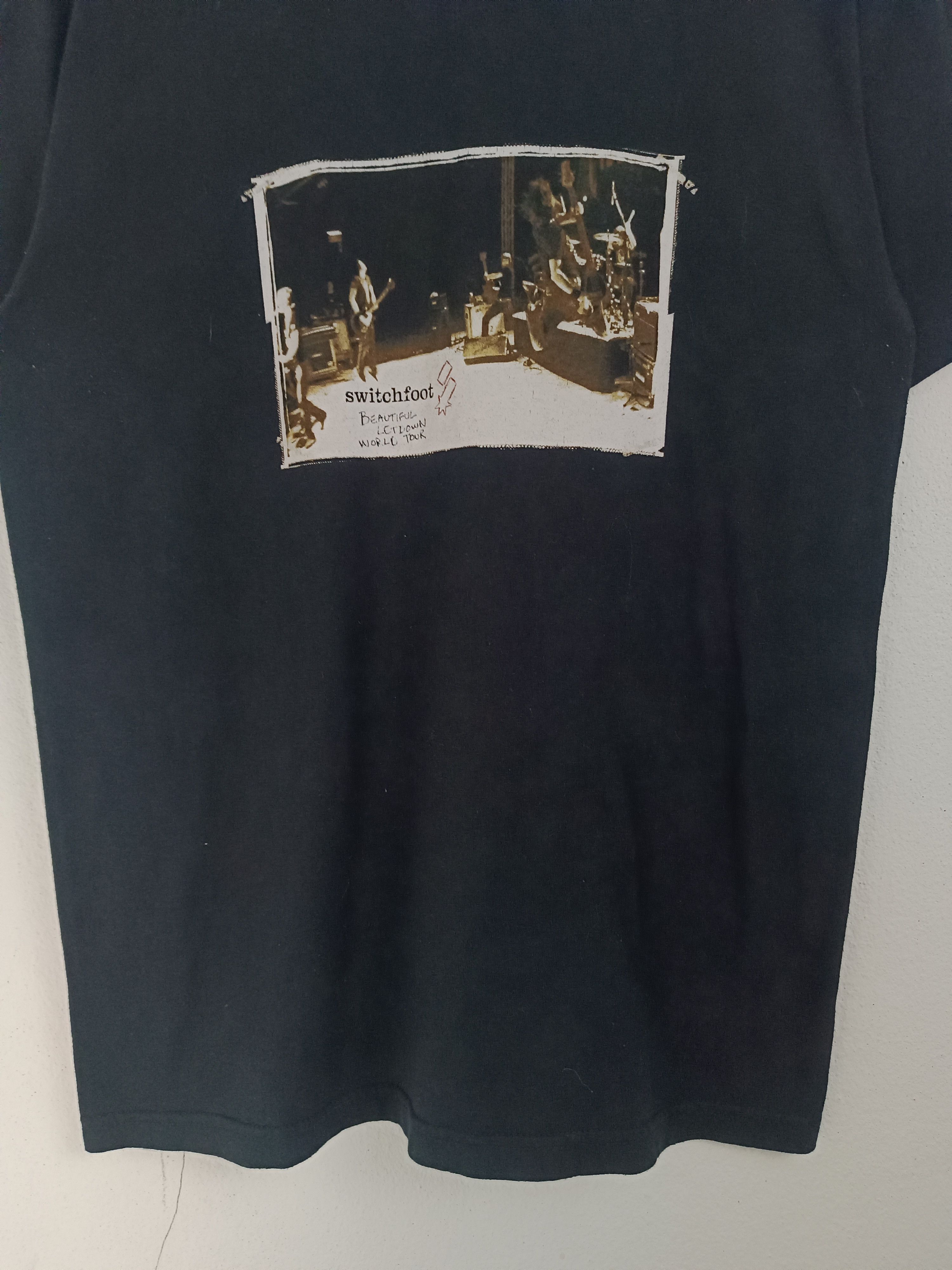 Band Tees VINTAGE 2000s SWITCHFOOT BEAUTIFUL LETDOWN WORLD TOUR Ts Y2K Size US S / EU 44-46 / 1 - 9 Thumbnail