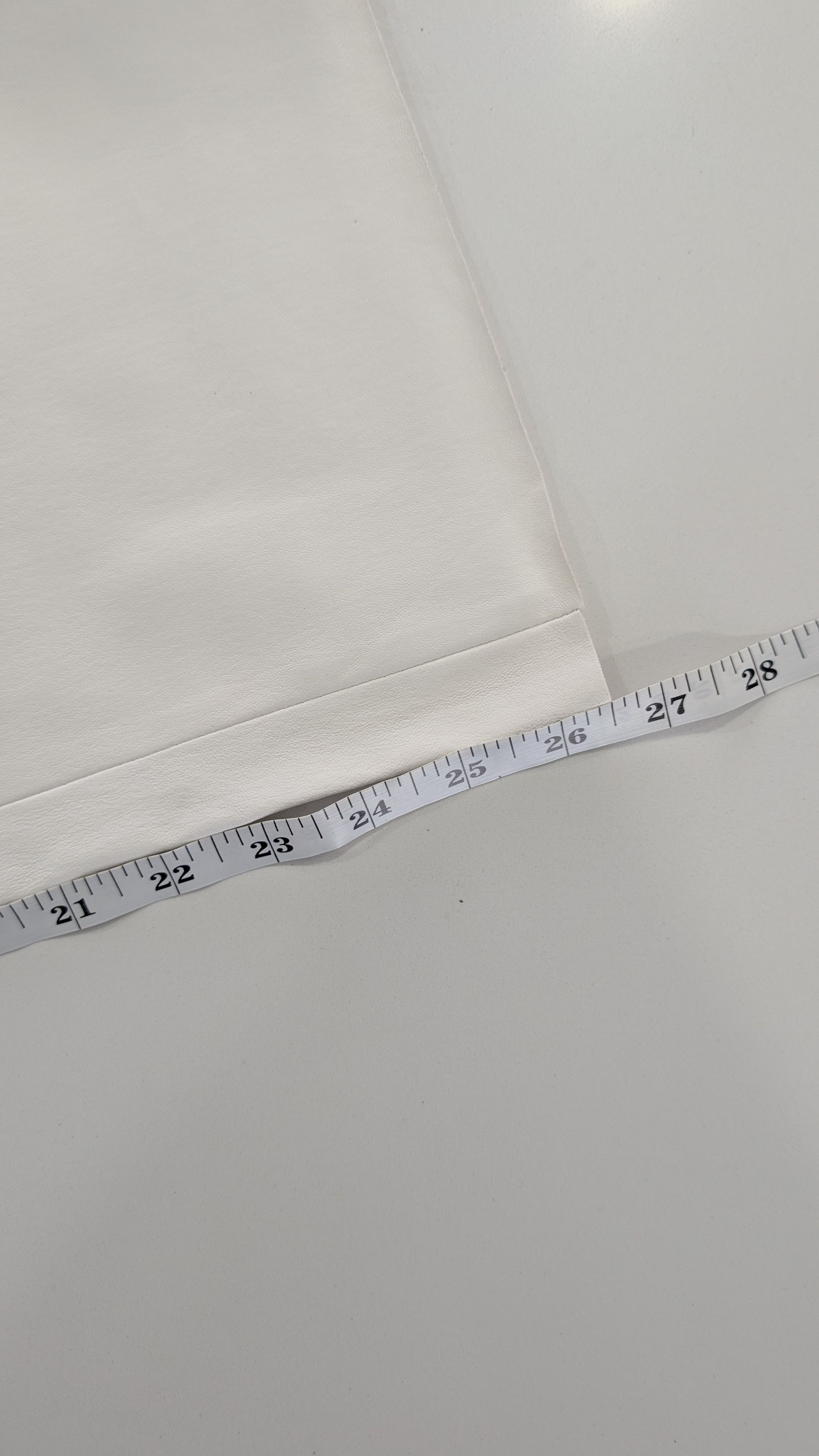 Other STOULS Paris Lilou White Lambskin Leather Pants Wide Leg Size 30" / US 8 / IT 44 - 11 Thumbnail