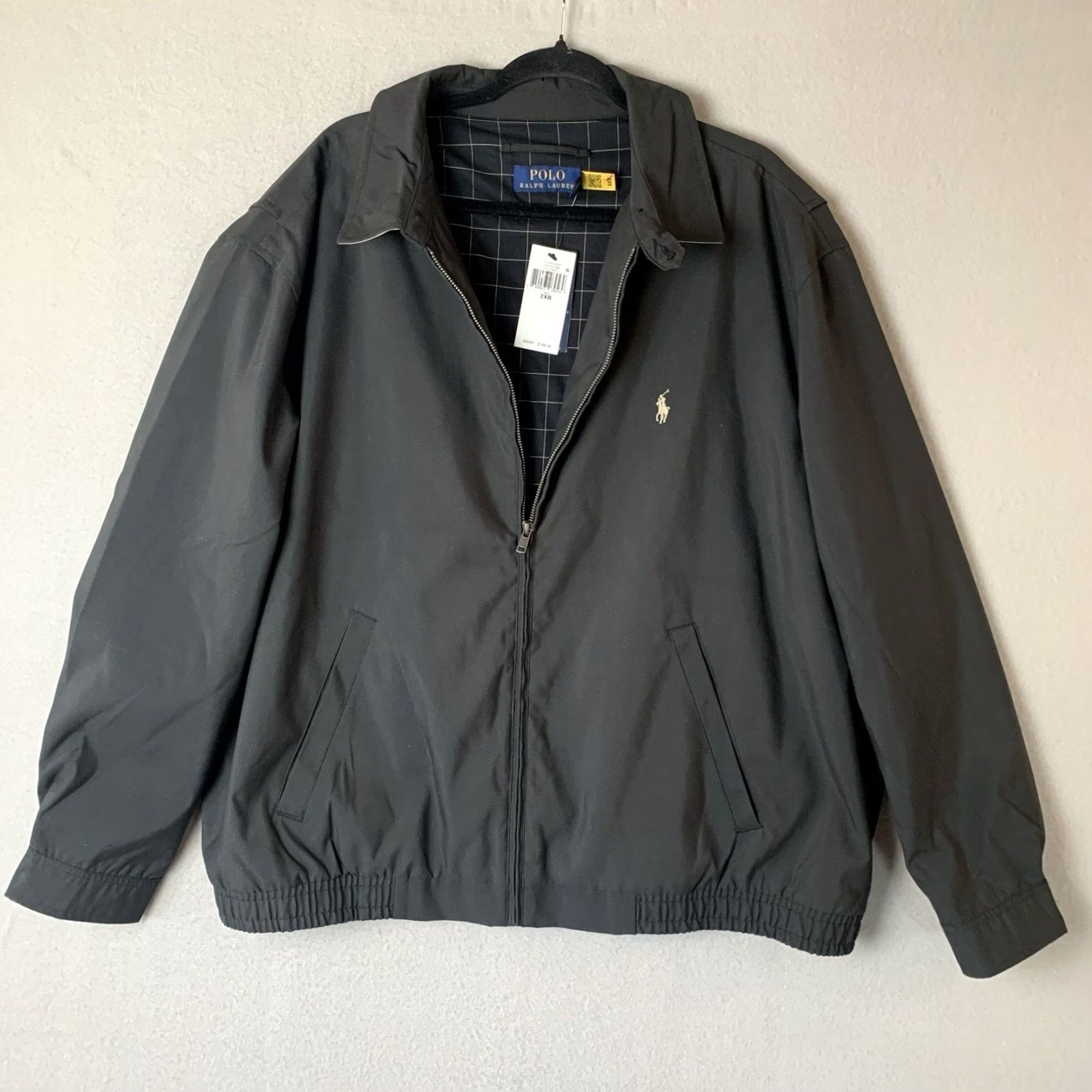 Polo Ralph Lauren Polo Ralph Lauren Jacket Men 2XB Black Water Repellent Windbreaker NWT Size US XXL / EU 58 / 5 - 2 Thumbnail