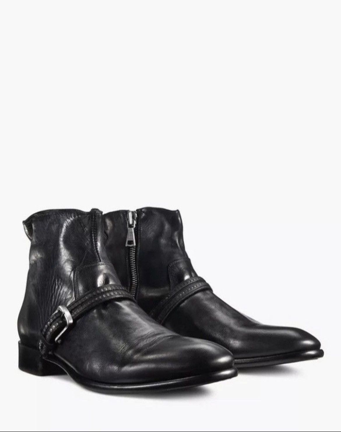John Varvatos Eldridge Buckle boots 9 US 42 EU Size US 9 / EU 42 - 1 Thumbnail