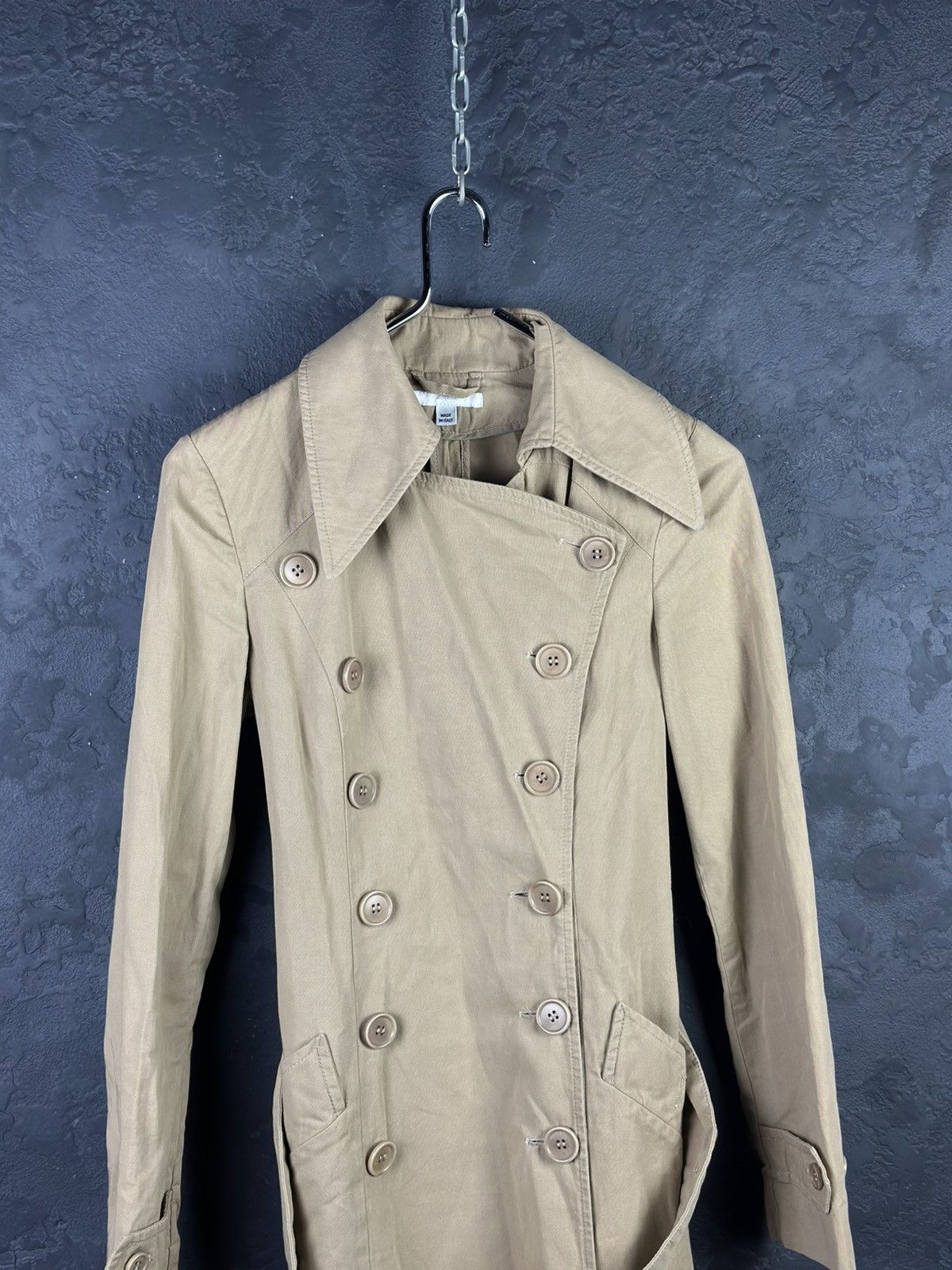 Helmut Lang Vintage Helmut Lang Trench Coat Size 38 Size XS / US 0-2 / IT 36-38 - 4 Thumbnail