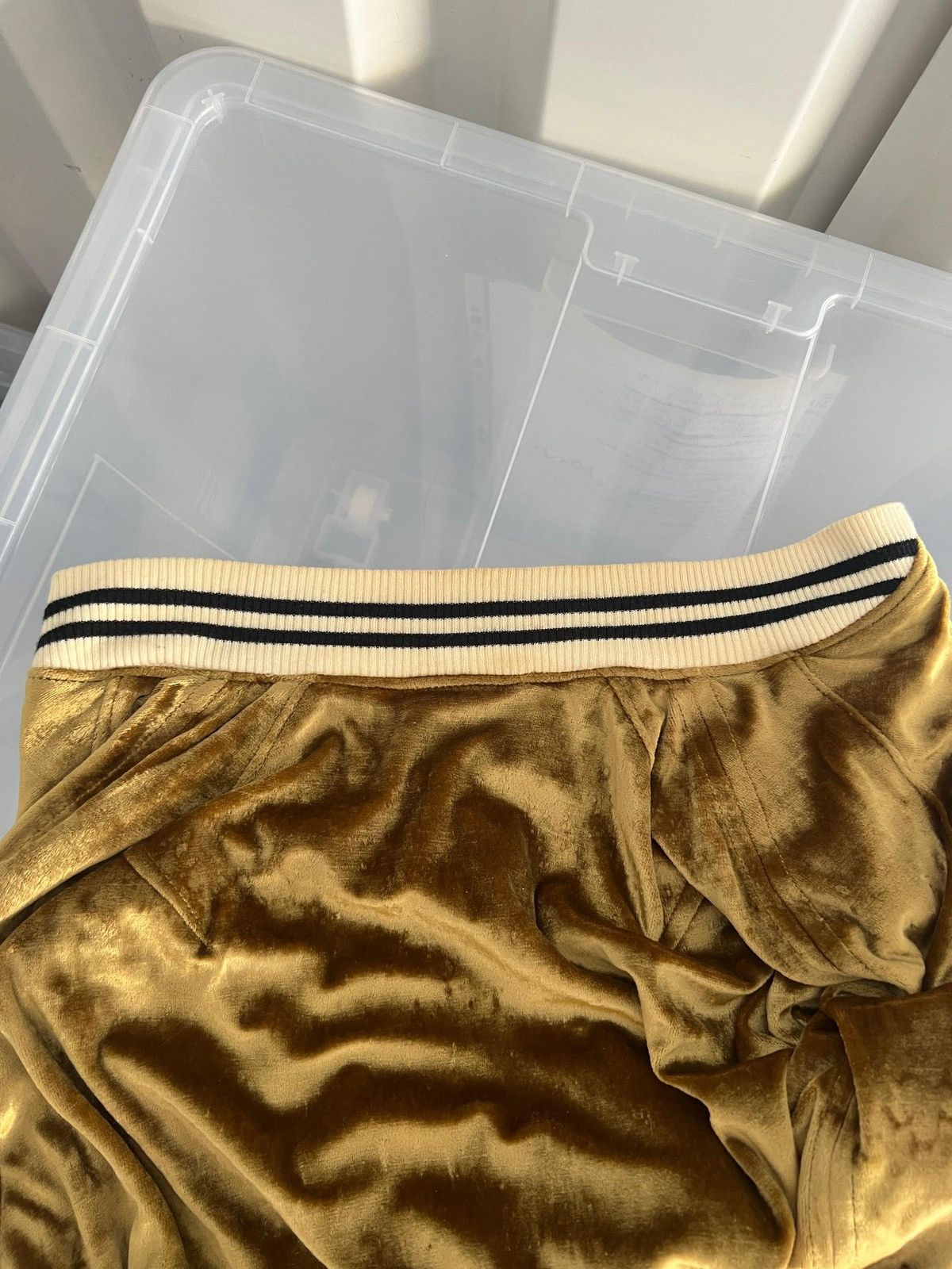 Haider Ackermann HAIDER ACKERMANN SS15 CHAMPAGNE GOLD VELVET BOMBER JACKET Size US M / EU 48-50 / 2 - 15 Thumbnail