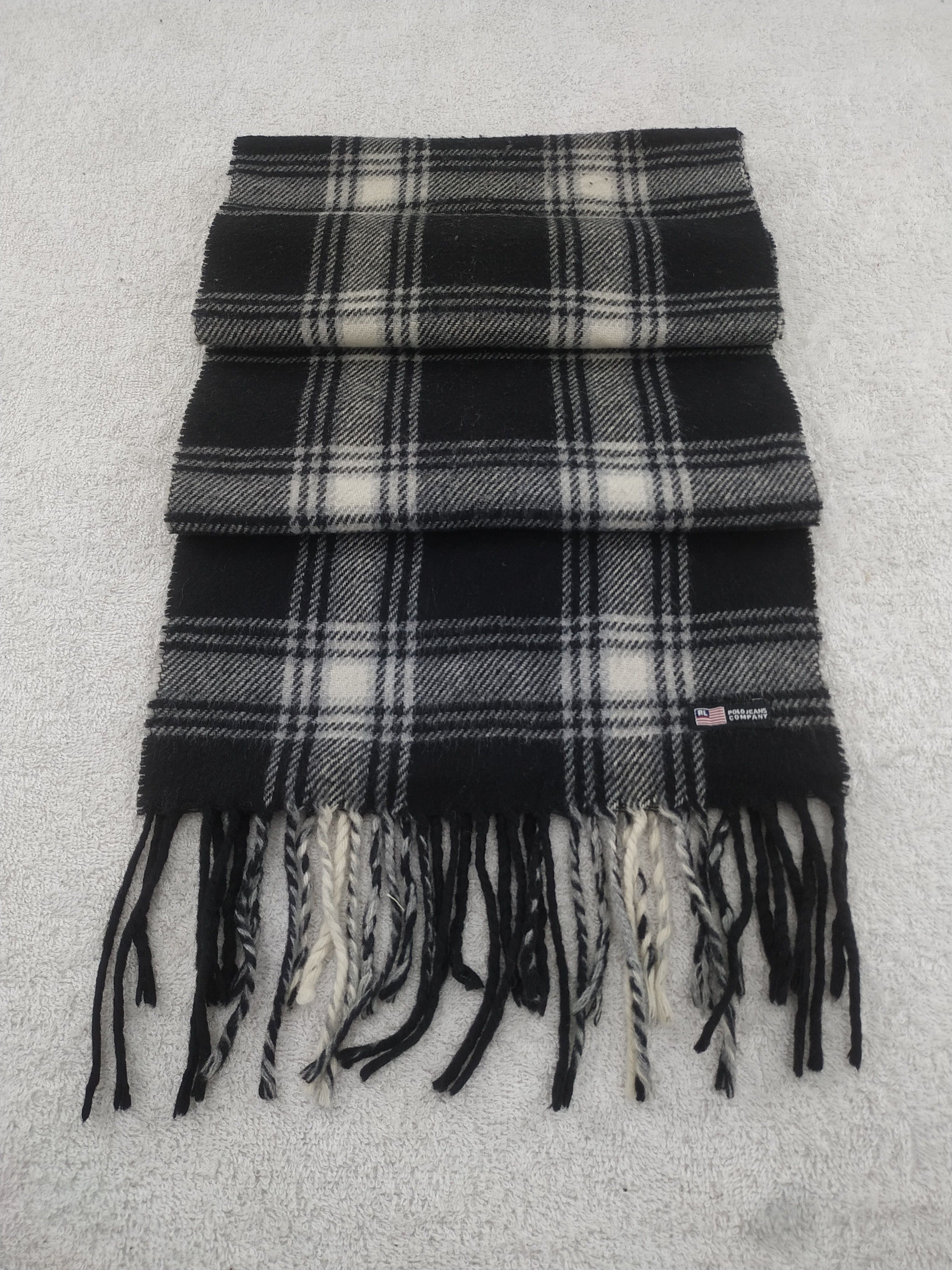 Polo Ralph Lauren Vintage Polo Ralph Lauren Scarf/Muffler/Neckwear MF030 Size ONE SIZE - 2 Thumbnail