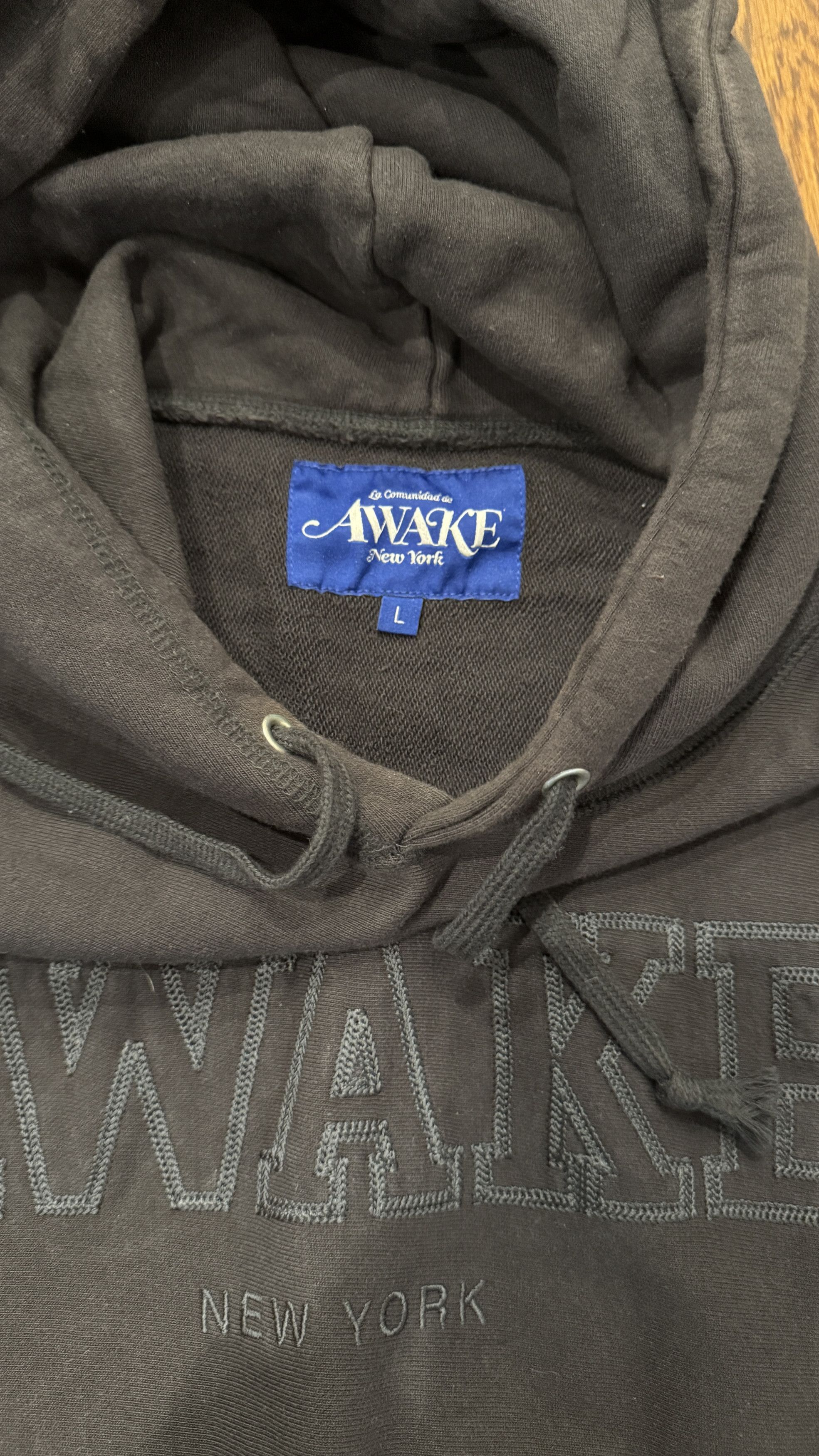 Awake NY GREAT LOGO SWAETSHIRT Size US L / EU 52-54 / 3 - 2 Thumbnail