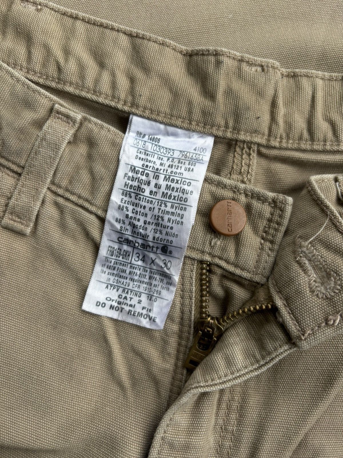 Carhartt carhartt cellpo FR B159 size 34 original fit Size US 34 / EU 50 - 9 Thumbnail