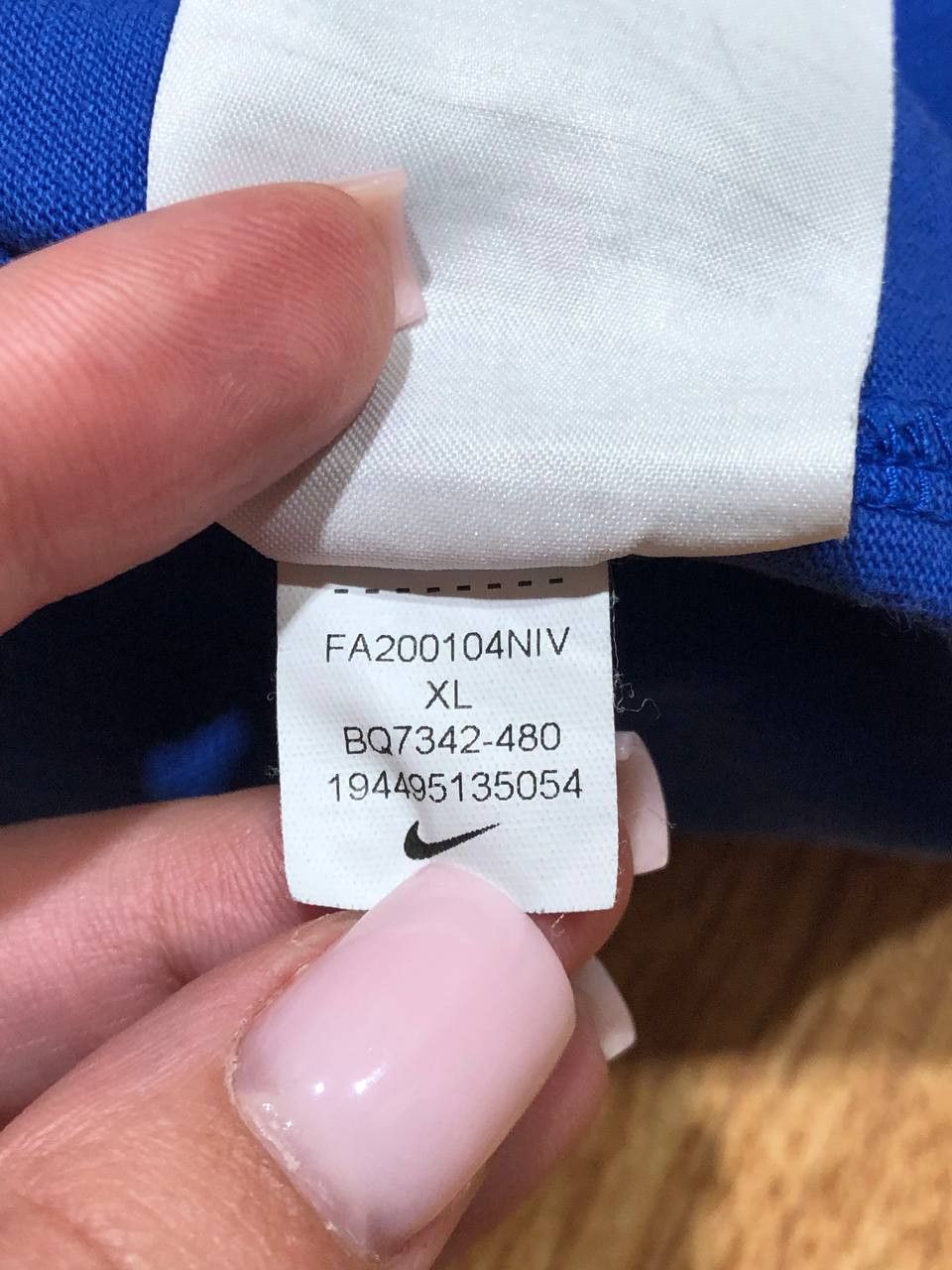 Nike ACG Streetwear T-Shirt Nike ACG blue logo Y2K Vintage Size US XL / EU 56 / 4 - 6 Thumbnail