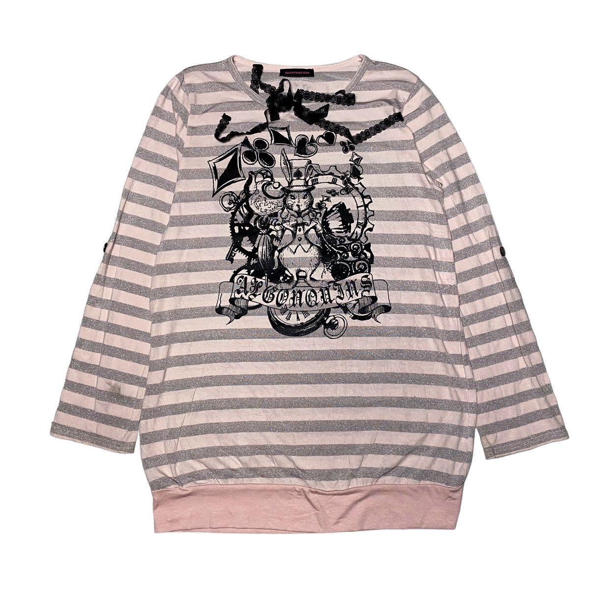 Hysteric Glamour 2000's Algonquins Rabbit Domino Gothic Size M / US 6-8 / IT 42-44 - 1 Thumbnail