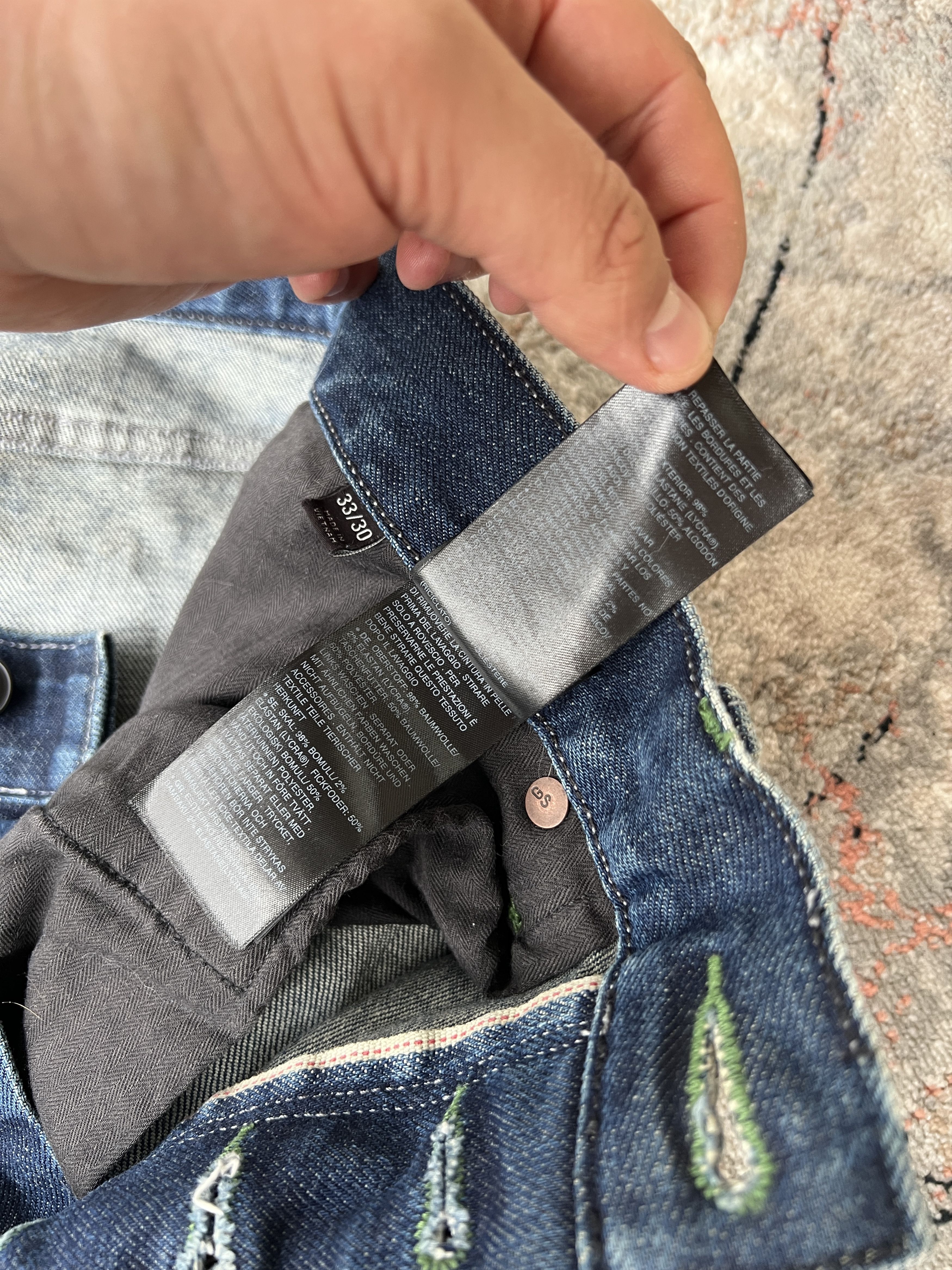 G-Star G-Star Raw Premium Japanese Fabric Jeans Size US 33 - 8 Thumbnail