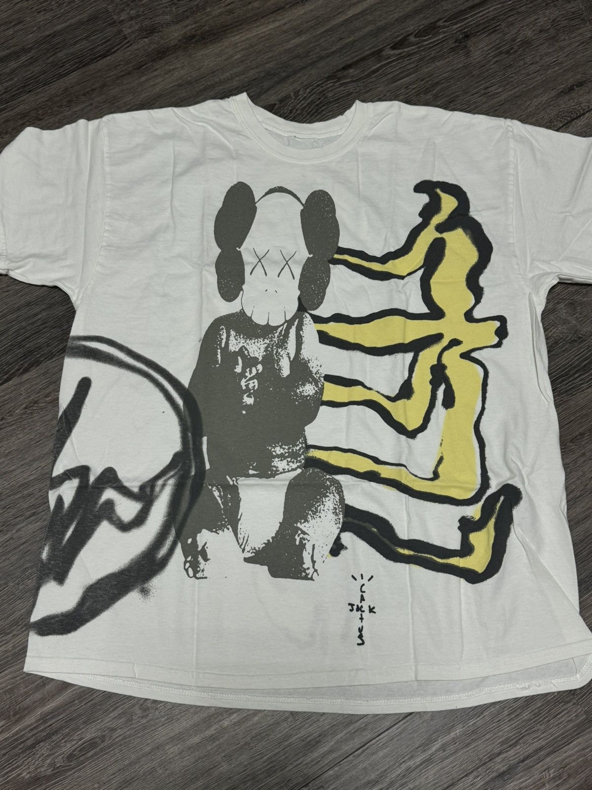 Fragment Design × Kaws × Travis Scott Travis Scott cactus jack kaws for fragment tee Size US XL / EU 56 / 4 - 2 Thumbnail