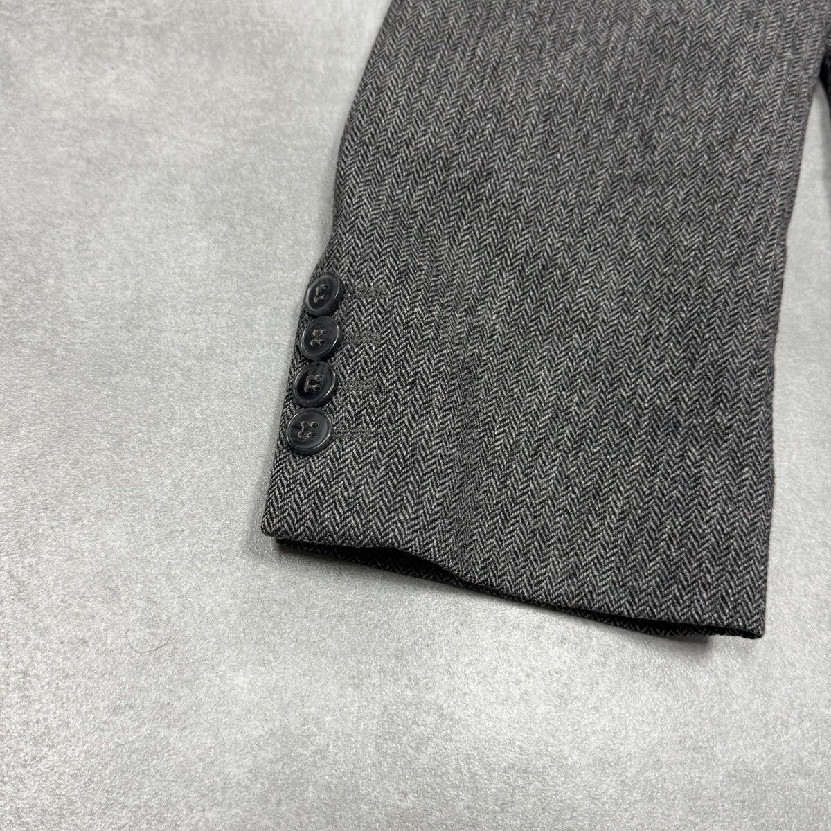 Yves Saint Laurent Vintage Yves Saint Laurent YSL Wool Blazer Men Size 27 Size 52R - 4 Thumbnail