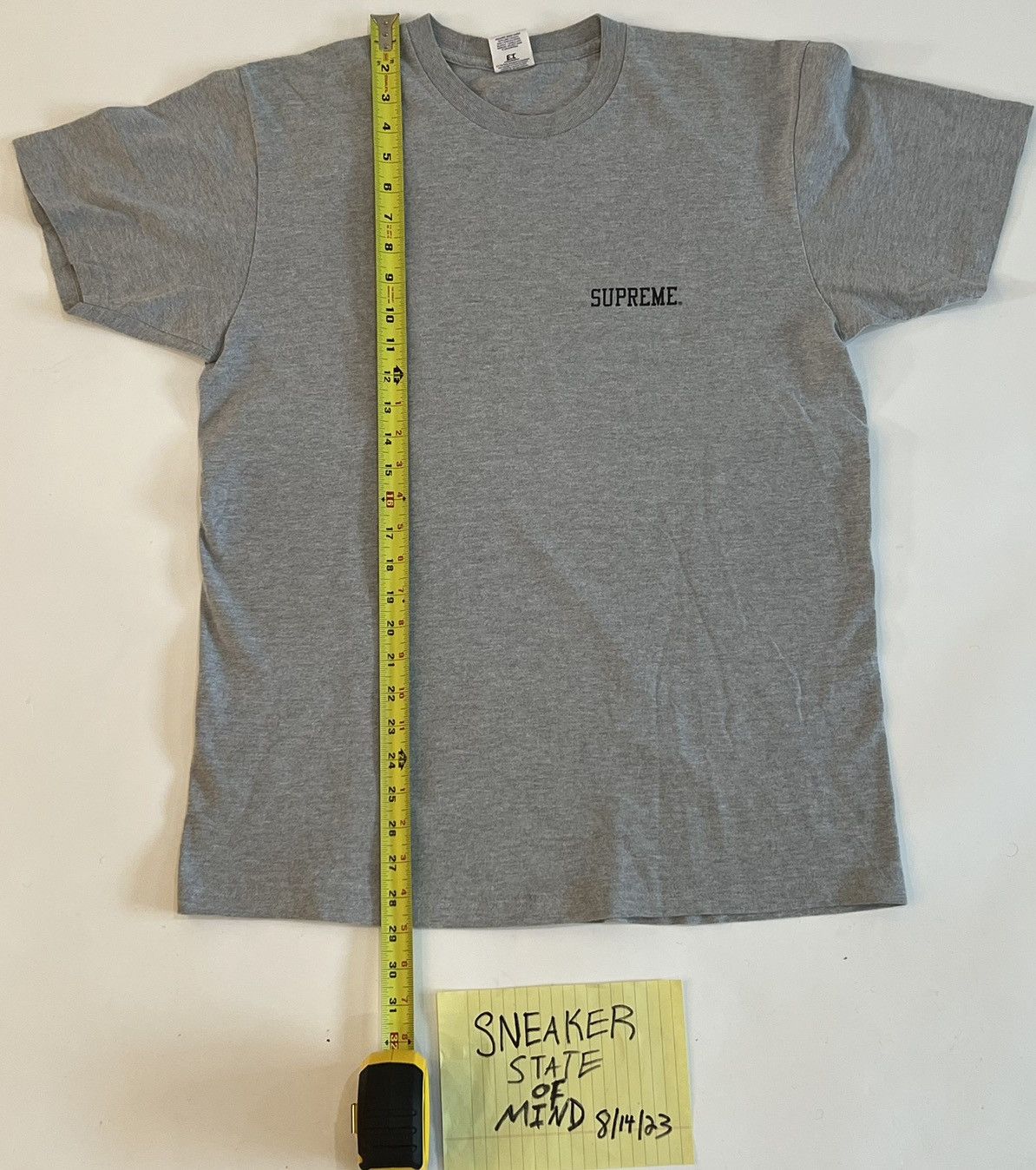 Supreme Supreme ET T Shirt Grey Size Large EXCELLENT CONDITION FW15 Size US L / EU 52-54 / 3 - 2 Thumbnail