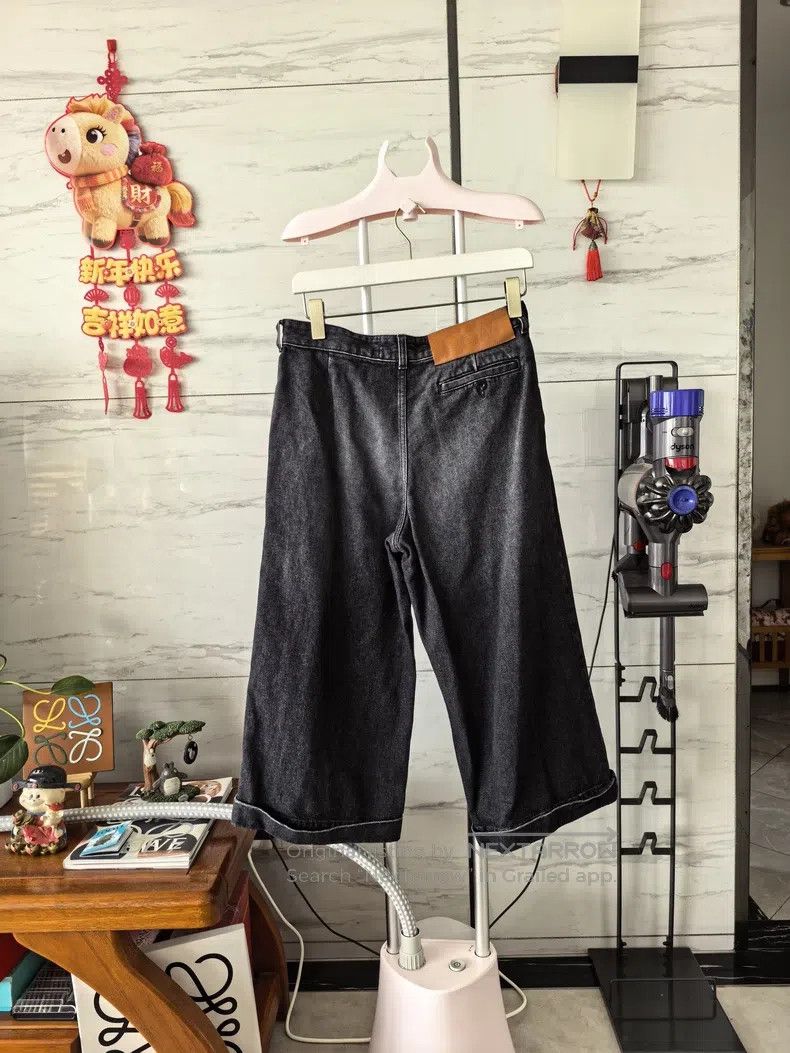 Loewe Loewe FW21 7/8 Denim Pants Size US 30 / EU 46 - 2 Thumbnail