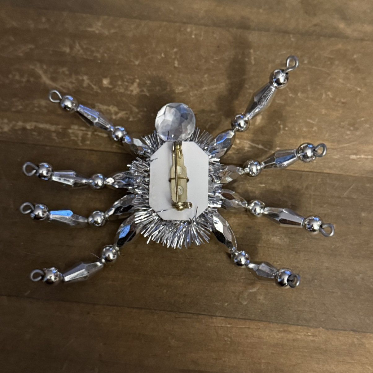 Other Large silver rhinestone spider brooch Size ONE SIZE - 4 Thumbnail