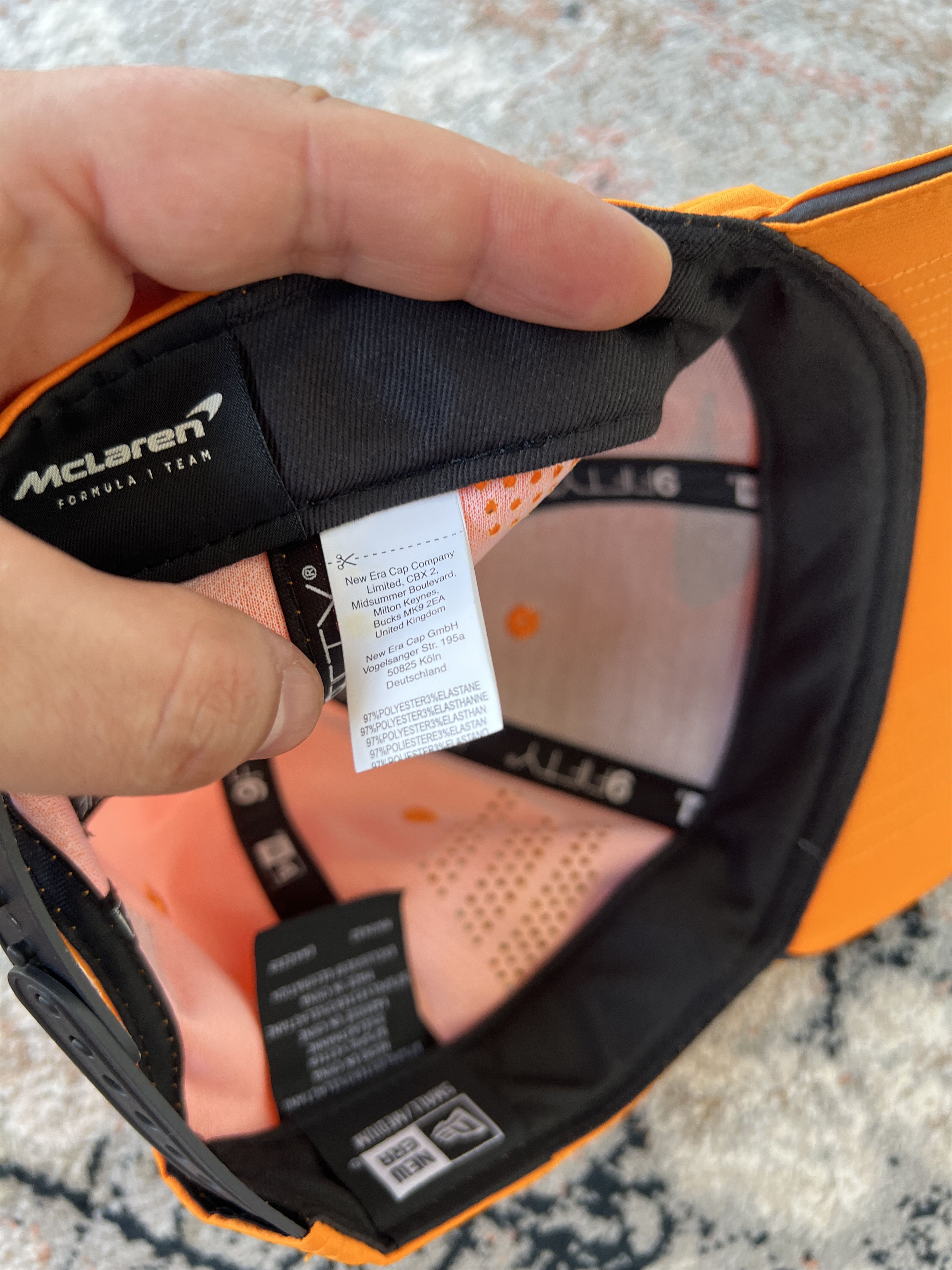New Era New Era McLaren Formula 1 Team Cap Size ONE SIZE - 5 Thumbnail