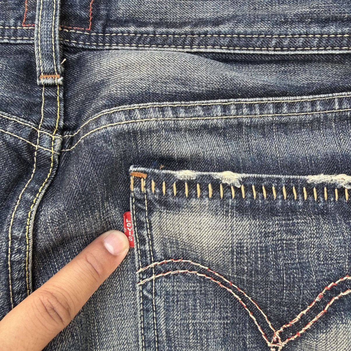 Levi's Levis Redloop Mudwash Flare Jeans Size 32" / US 10 / IT 46 - 5 Thumbnail
