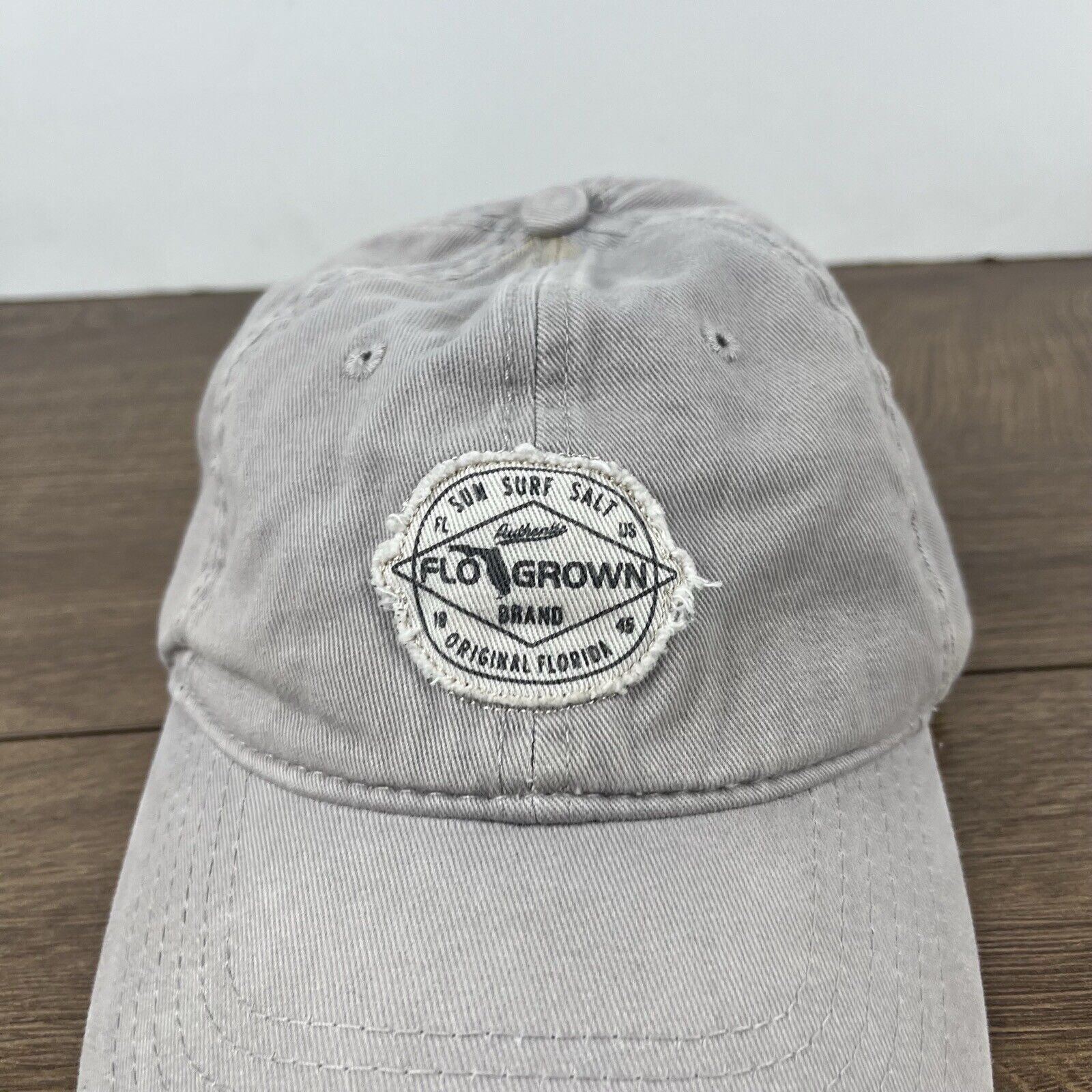 Other Florida Grown Hat Florida Baseball Hat Gray Adjustable Hat G Size ONE SIZE - 7 Thumbnail