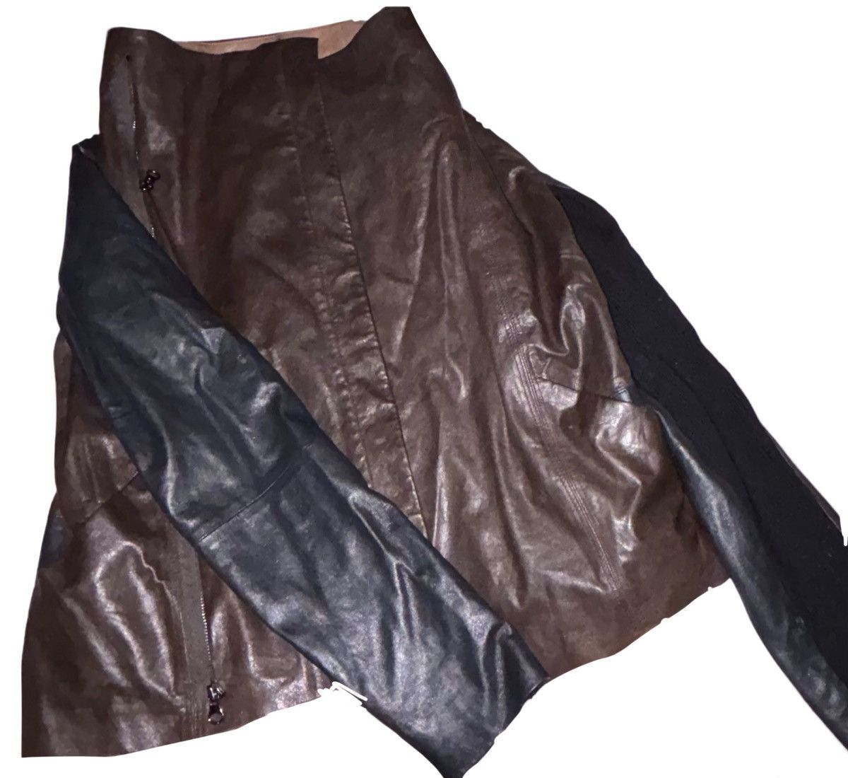 Vince Vince Lambskin Leather Crossbody Jacket Size M / US 6-8 / IT 42-44 - 2 Thumbnail