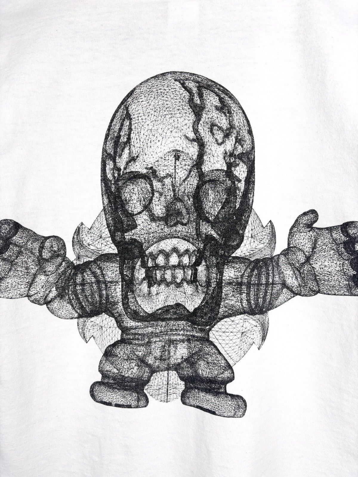 Chrome Hearts Chrome Hearts Vintage Foti Skull Logo Pocket Tshirt Size US S / EU 44-46 / 1 - 3 Thumbnail