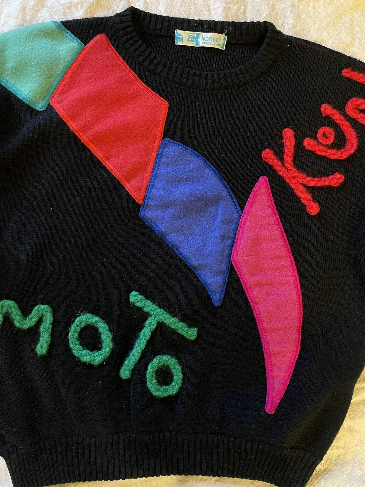 Kansai Yamamoto 1980s Rare embroidered Kansai Yamamoto Vintage Size M / US 6-8 / IT 42-44 - 2 Thumbnail