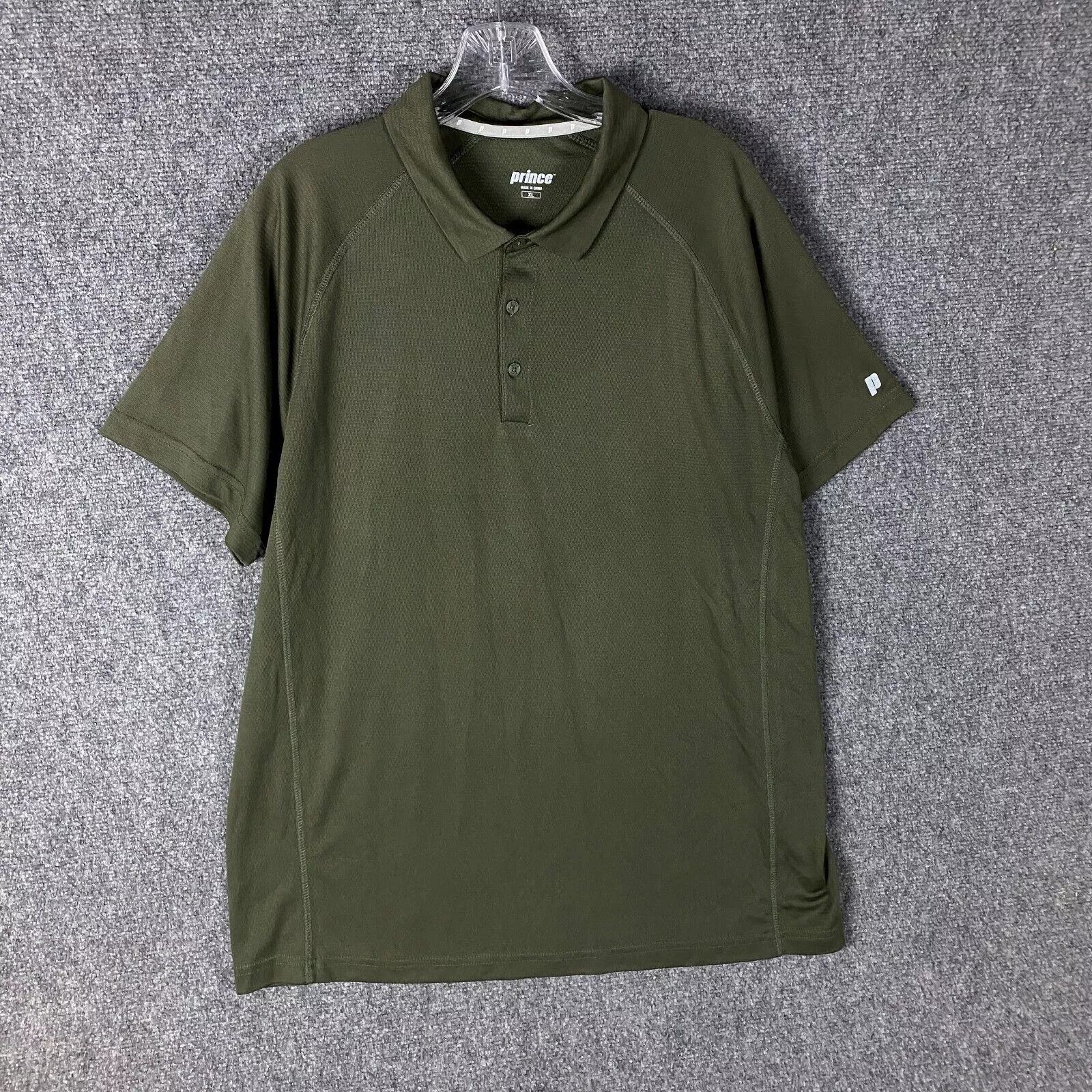 Prince Prince Polo Shirt Men's XL Green Adults Short Sleeve Size US XL / EU 56 / 4 - 1 Thumbnail