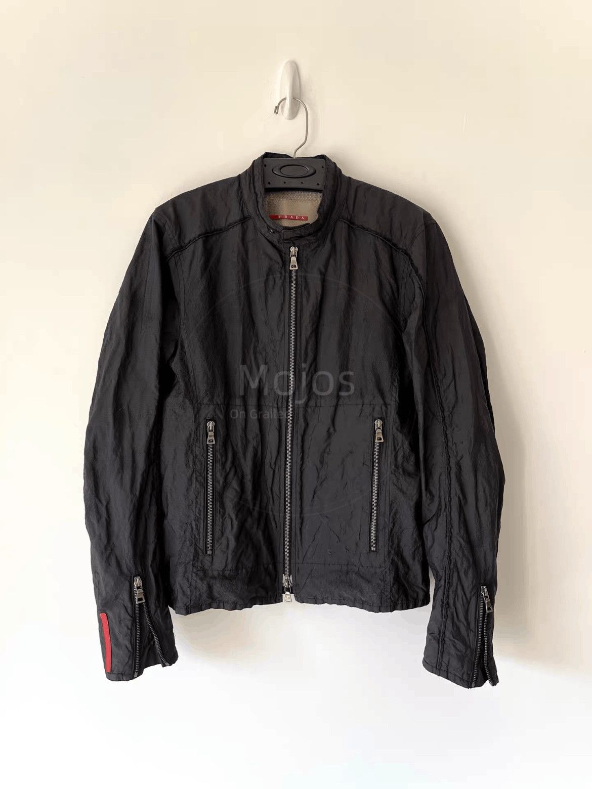 Prada Sz 48 Prada Sports Red Label Nylon Zipper Jacket-2508 Size US M / EU 48-50 / 2 - 1 Thumbnail