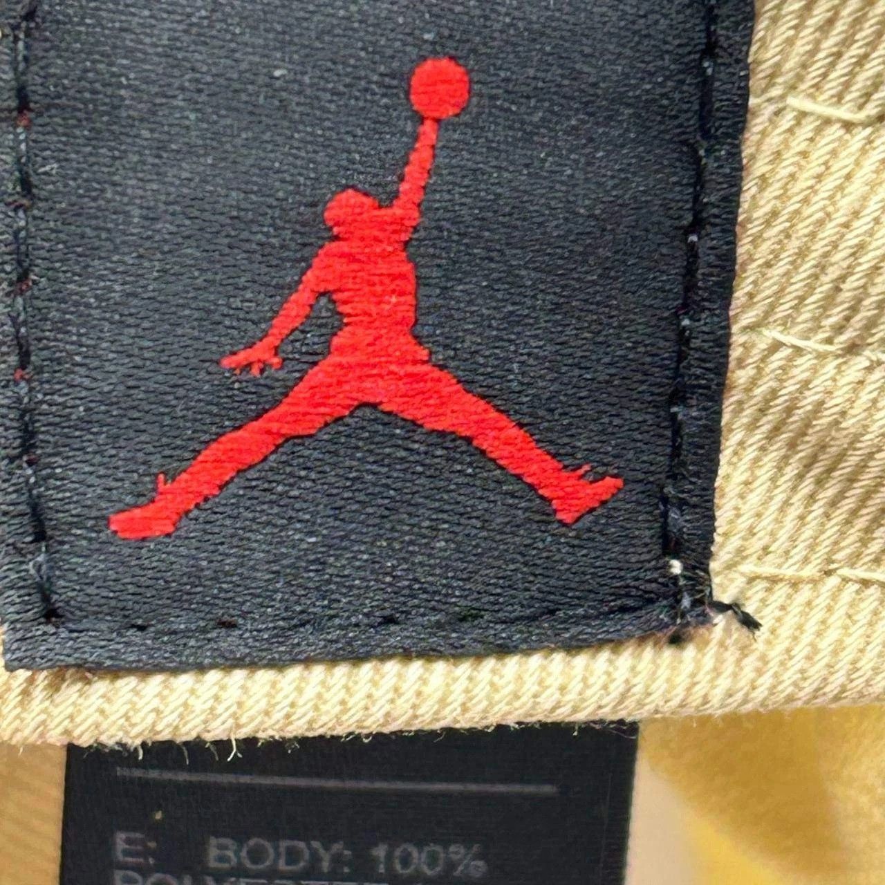 Jordan Brand Air Jordan Hat Men Yellow Embroidered Nike Pro Snap Back Cap Size ONE SIZE - 8 Thumbnail