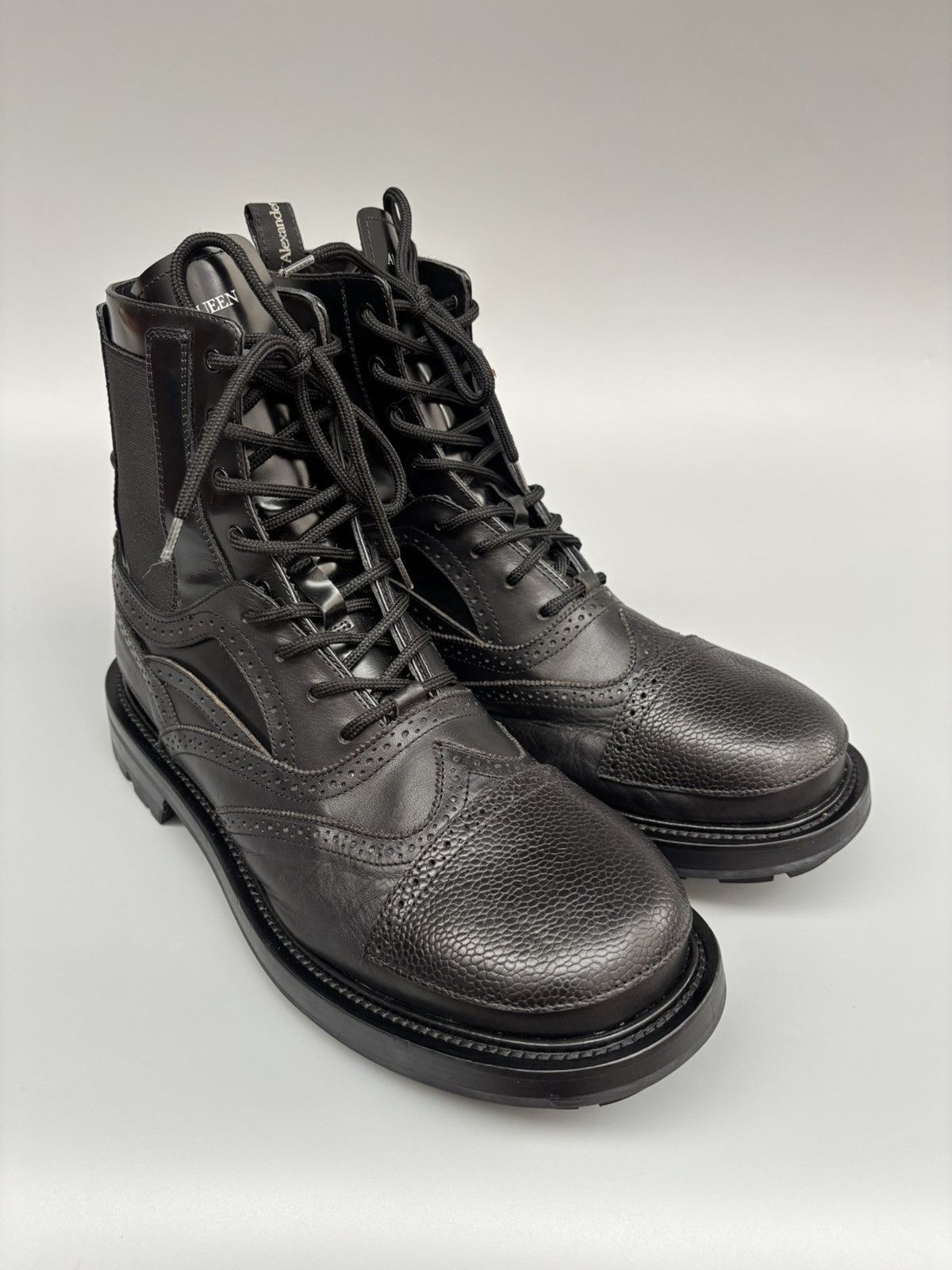 Alexander McQueen Alexander McQueen Combat Ranger Boots Size US 9.5 / EU 42-43 - 1 Thumbnail