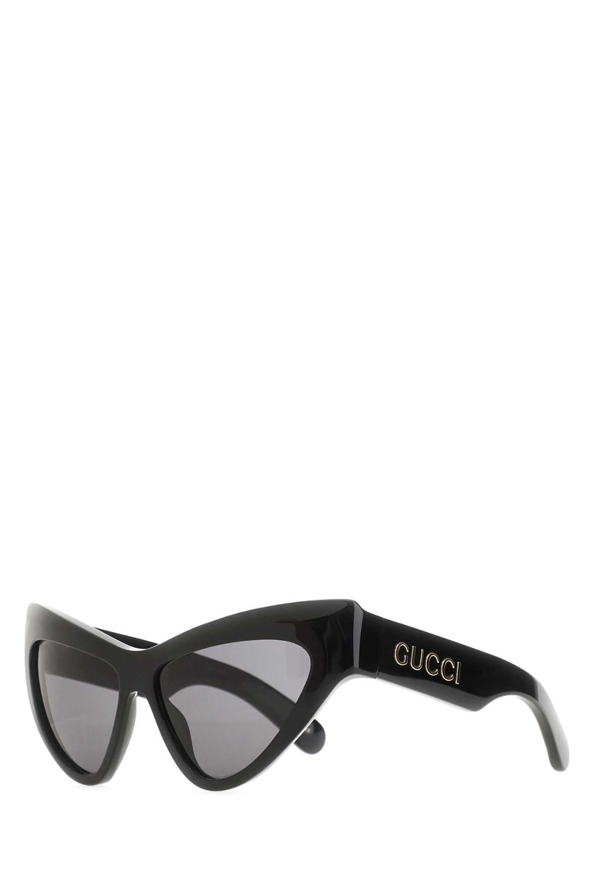 Gucci Black Acetate Sunglasses Size ONE SIZE - 1 Thumbnail