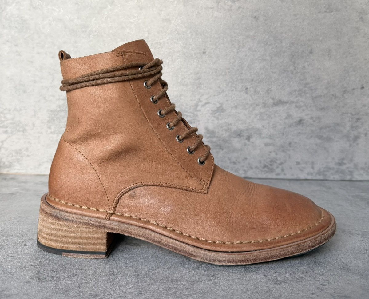 Marsell MARSELL - LEATHER LACE-UP BOOTS Size US 9 / IT 39 - 3 Thumbnail