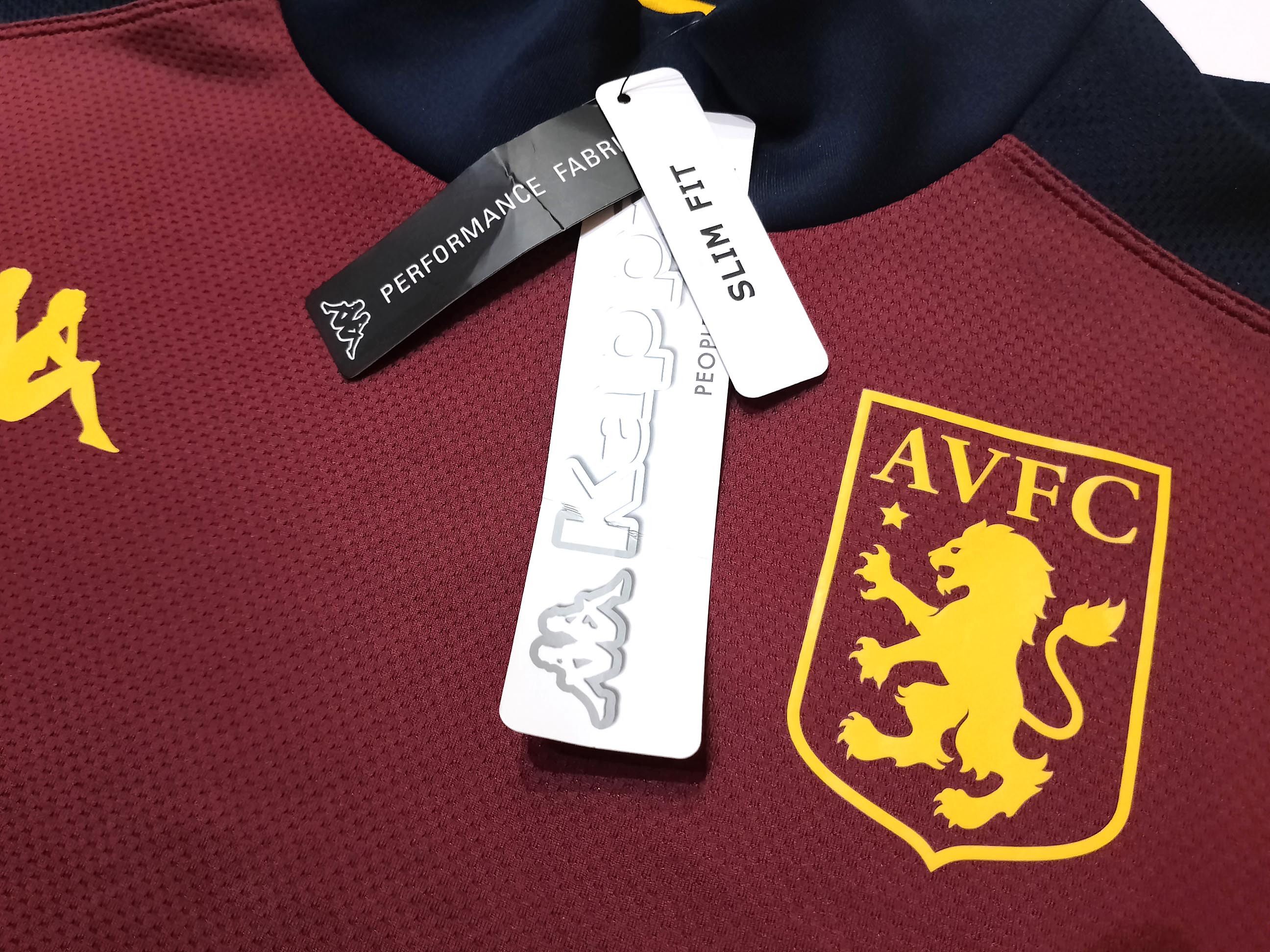 Kappa Kappa Aston Villa FC Training Pullover 2019/20, size XXL Size US XXL / EU 58 / 5 - 4 Thumbnail