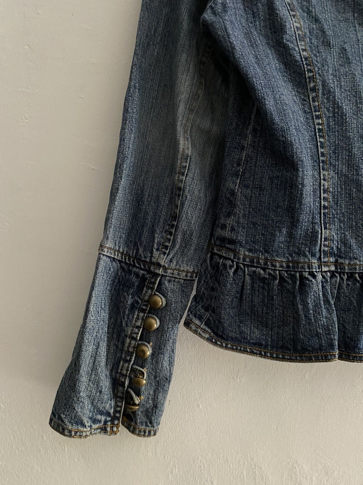 Tornado Mart × Vintage 2000s tornado mart studed button denim jacket Size US S / EU 44-46 / 1 - 5 Thumbnail