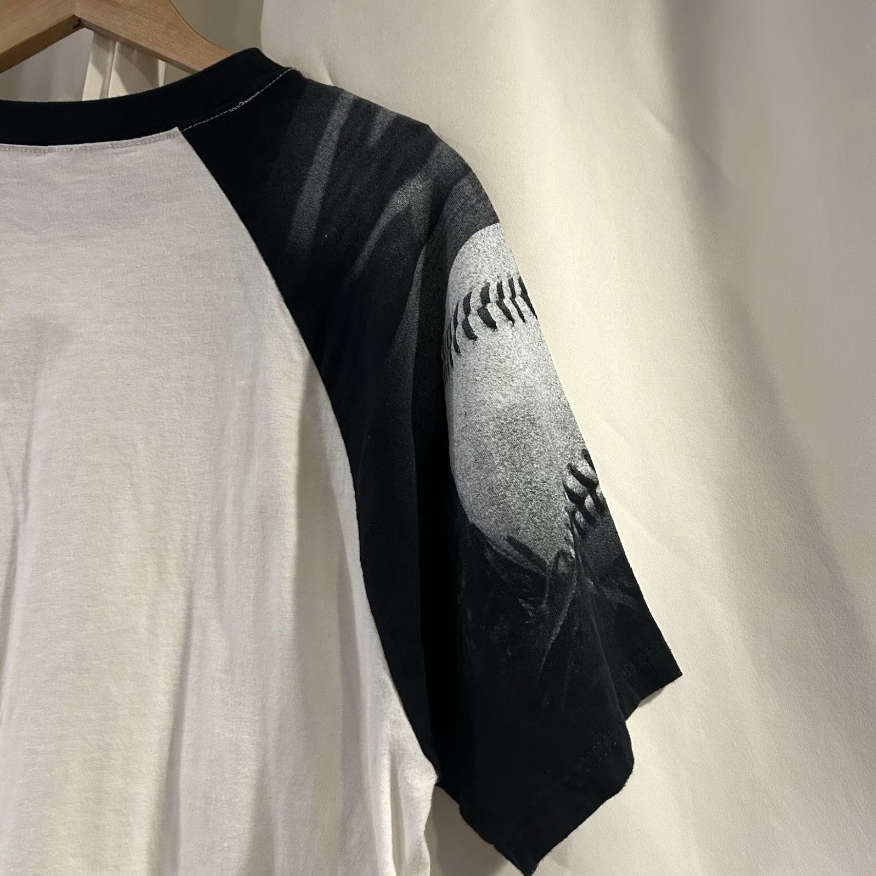 Vintage VINTAGE everyday life Baseball T-shirt Sleeve Print Size L Crew Neck Short Sleeve Mens Gray Cotton USA MLB Graphics Shirt Size US L / EU 52-54 / 3 - 7 Thumbnail
