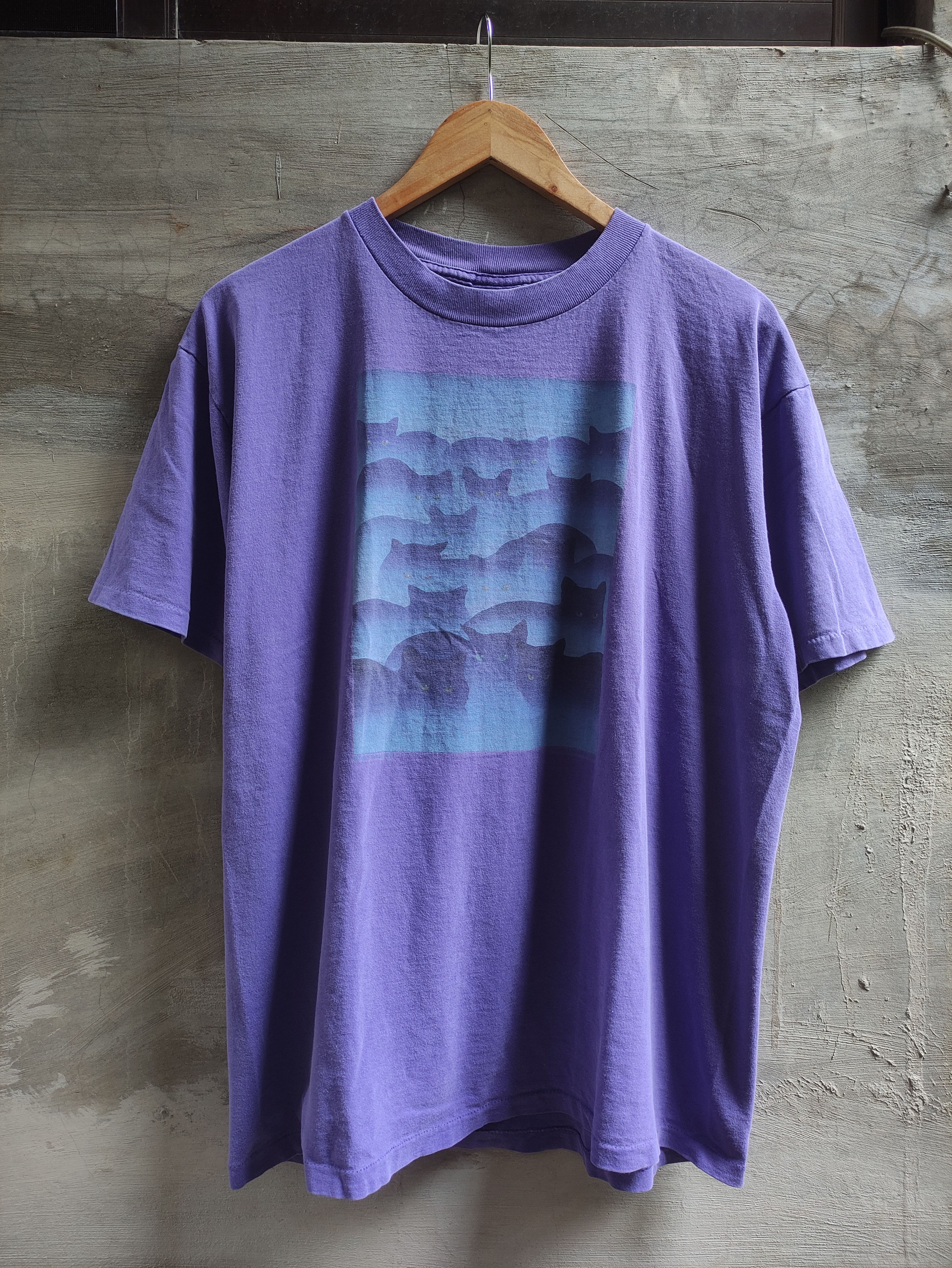 Vintage Vintage Sherry Vintson Smokey Mountains Cat Shirt Size US L / EU 52-54 / 3 - 5 Thumbnail