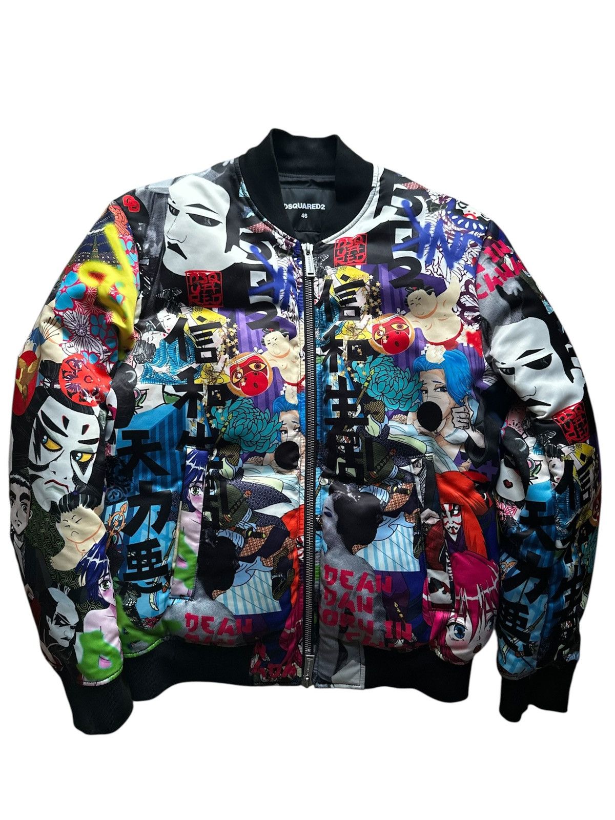 Dsquared2 Dsquared2 FW16 Manga Bomber Size US M / EU 48-50 / 2 - 1 Thumbnail