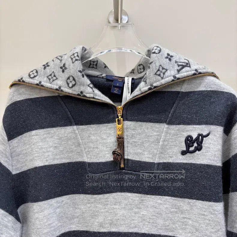 Louis Vuitton Louis Vuitton Striped presbyopic sweatshirt Size US S / EU 44-46 / 1 - 3 Thumbnail