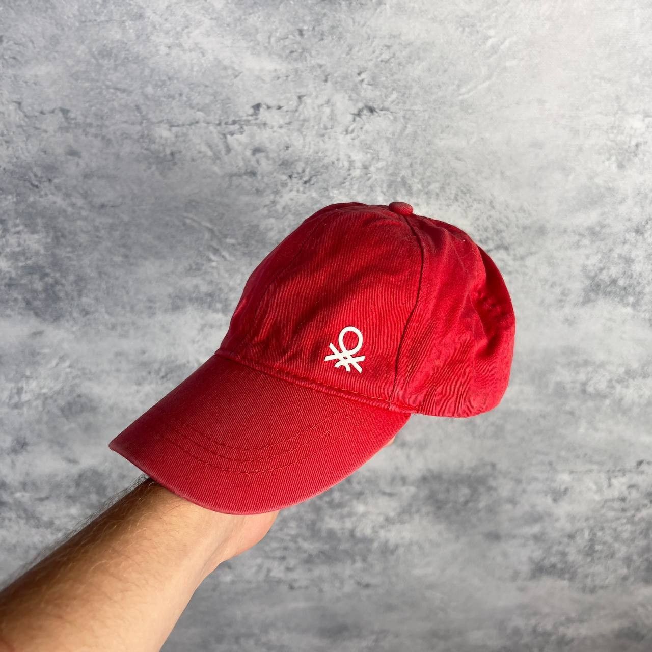 United Colors Of Benetton United Colors Of Benetton Cap Men's One Size 90s Y2K Red ` Size ONE SIZE - 1 Thumbnail