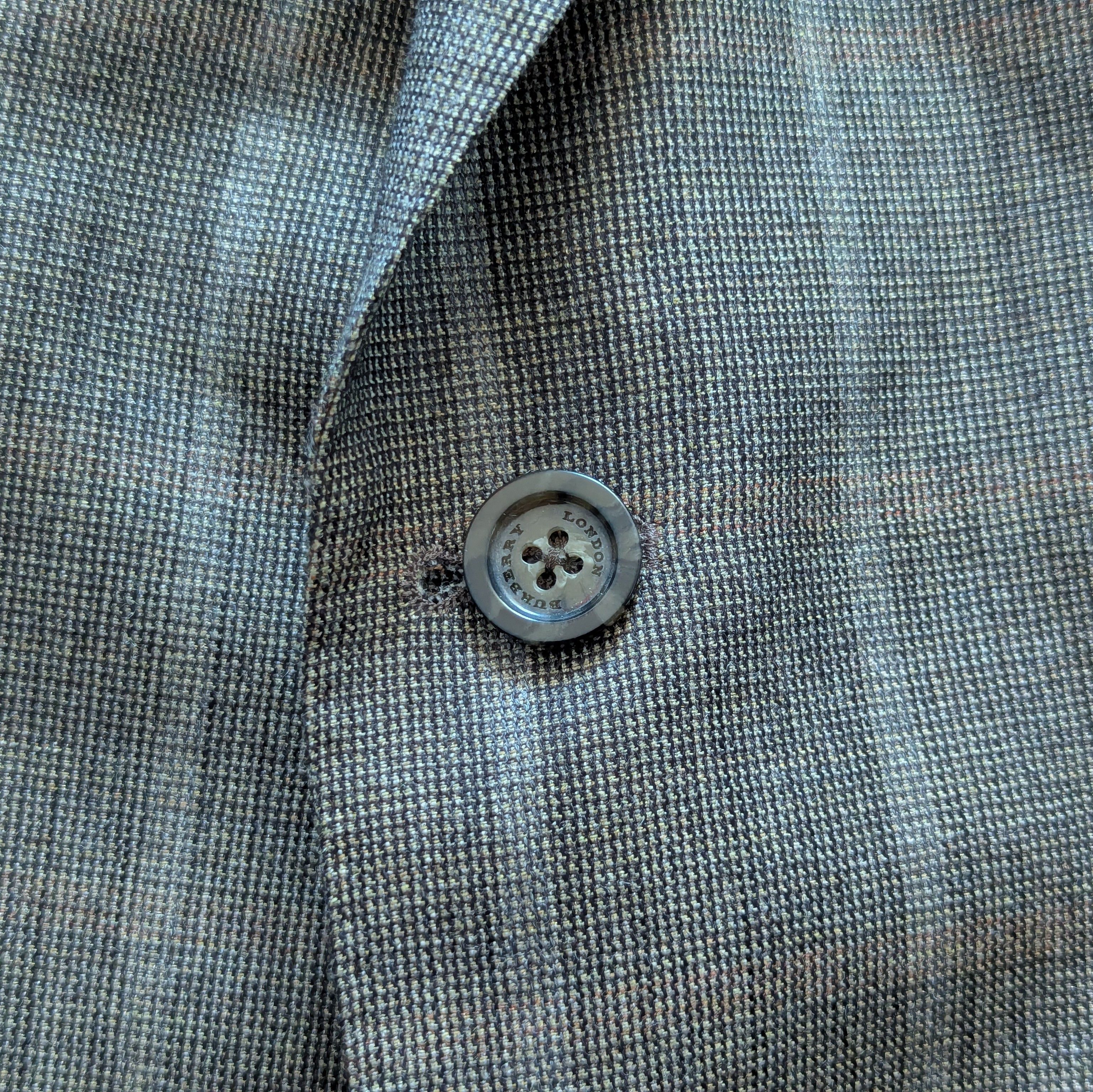 Burberry BURBERRY London K-Knoff Wool & Silk Blazer Jacket Luxury Size 44R - 22 Thumbnail